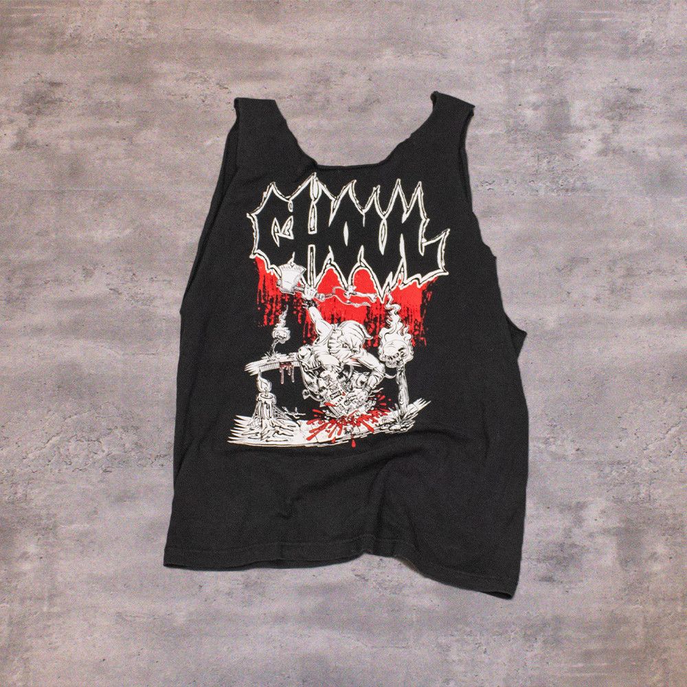 Band Tees Gull Pool Cut Off Gothic Grunge Metal Cut Off Tank Top Size US M / EU 48-50 / 2 - 1 Thumbnail