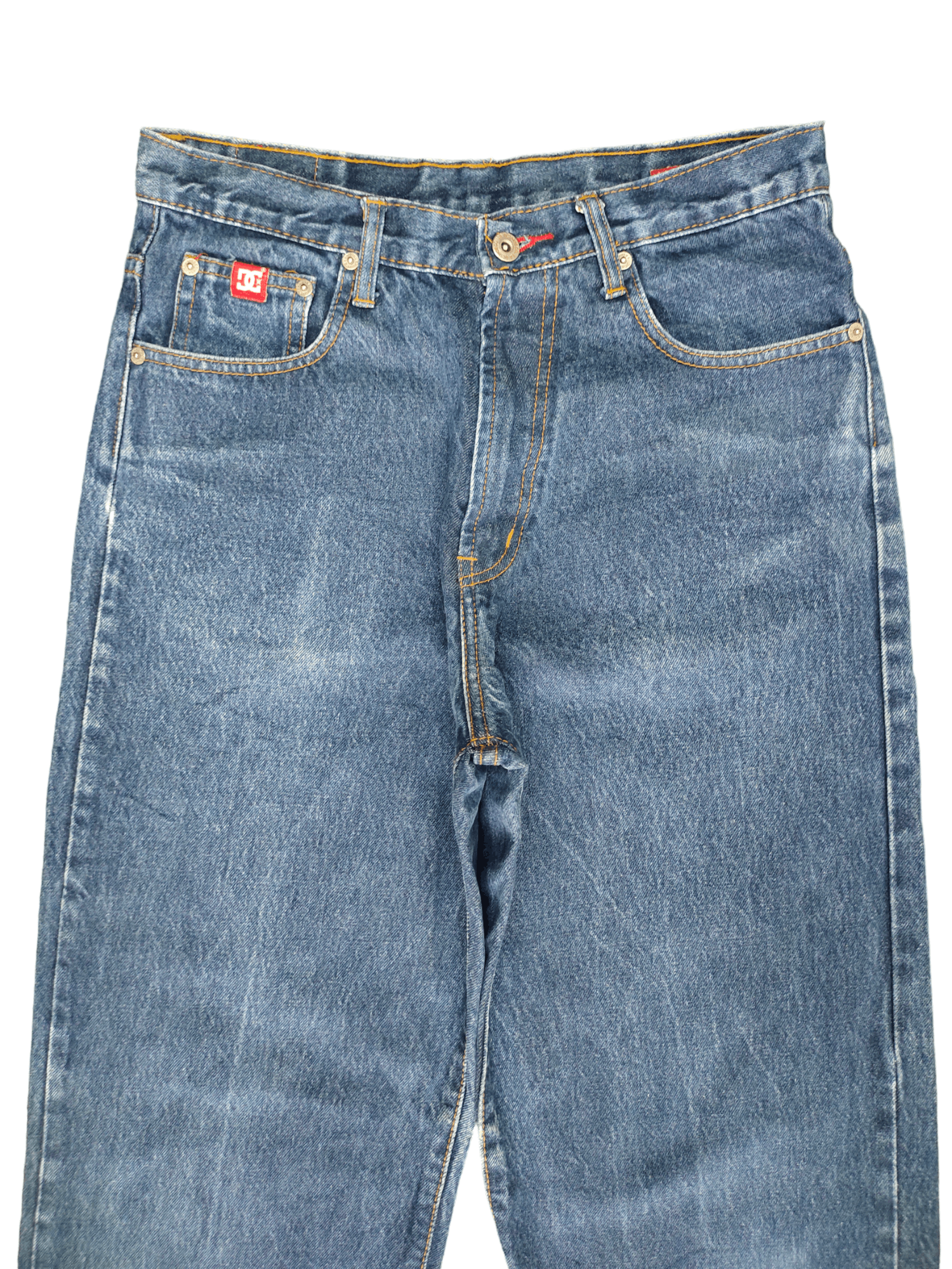 DC Baggy Jeans DC Shoes Usa Wide Leg Denim Y2k Jnco Size US 30 / EU 46 - 2 Thumbnail