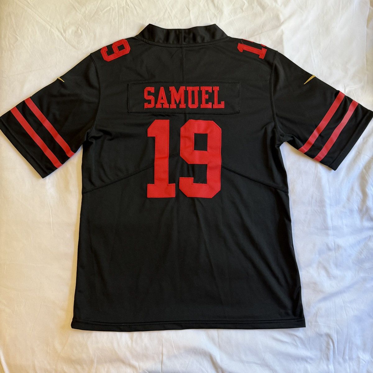 Nike Men San Francisco 49ers 19 Deebo Samuel Black 2023 Jersey Size US S / EU 44-46 / 1 - 2 Thumbnail