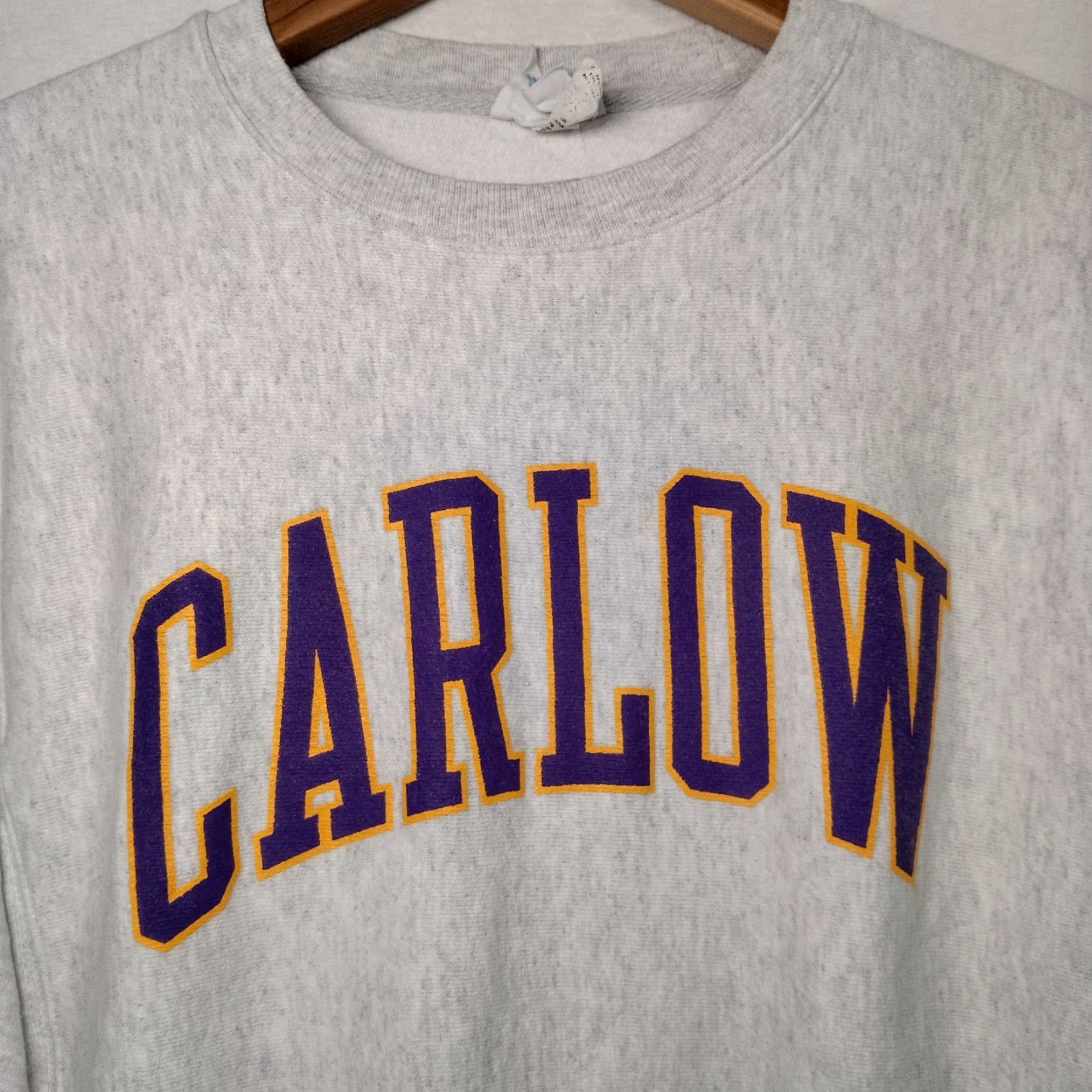 Champion VINTAGE Champion Reverse Weave Sweatshirt Carlow University Pennsylvania Small Crew Neck Mens Size US S / EU 44-46 / 1 - 2 Thumbnail