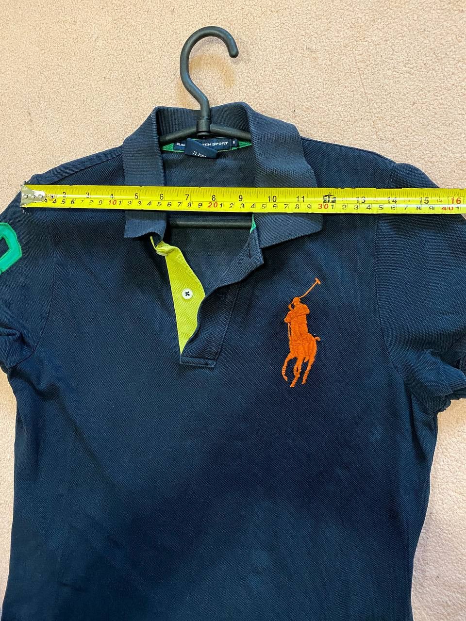 Ralph Lauren Vintage Ralph Lauren Sport 100% Cotton Polo Size M Size M / US 6-8 / IT 42-44 - 15 Thumbnail