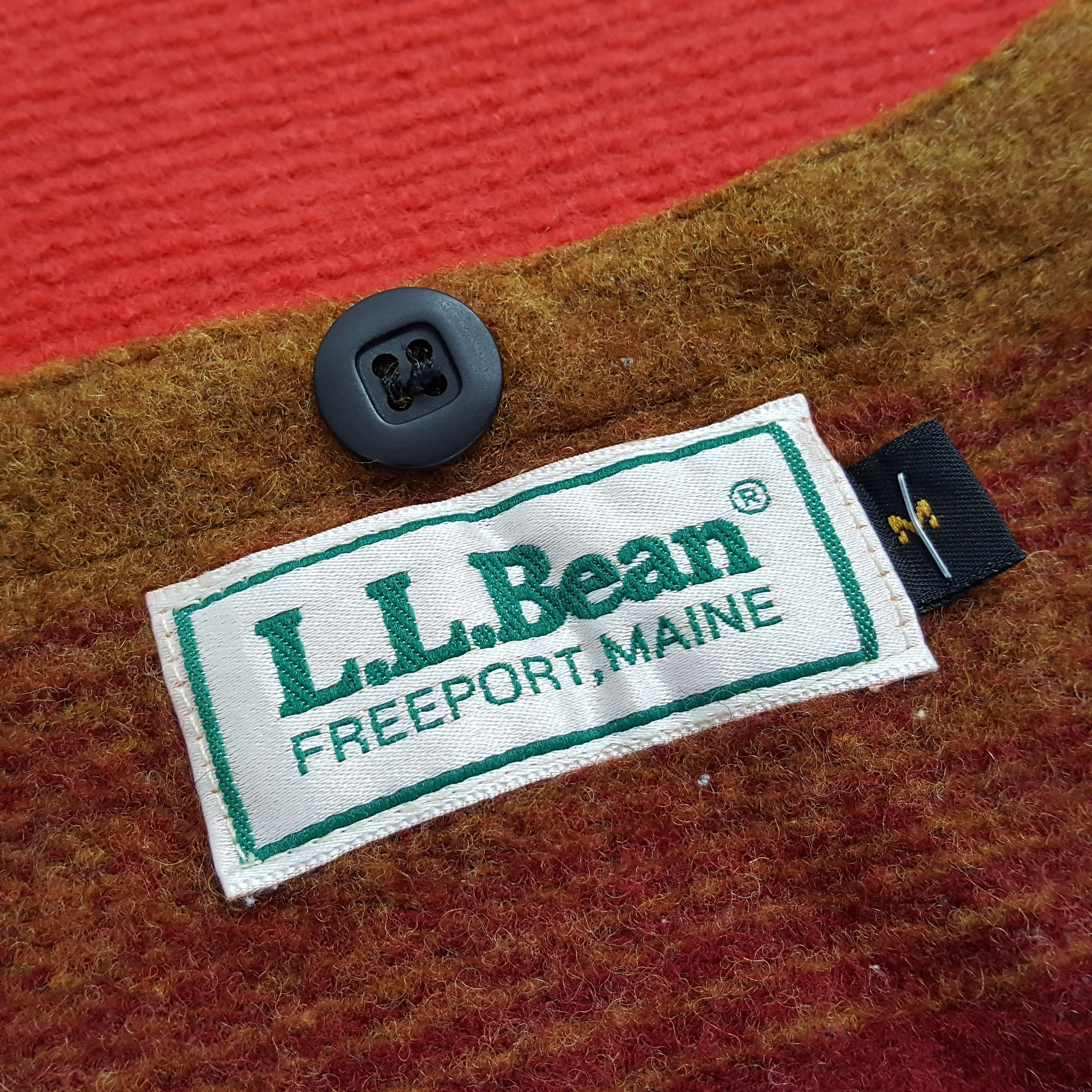 L.L. Bean × Vintage LL Bean Nice Design Cardigan Jacket Style Size US M / EU 48-50 / 2 - 5 Thumbnail