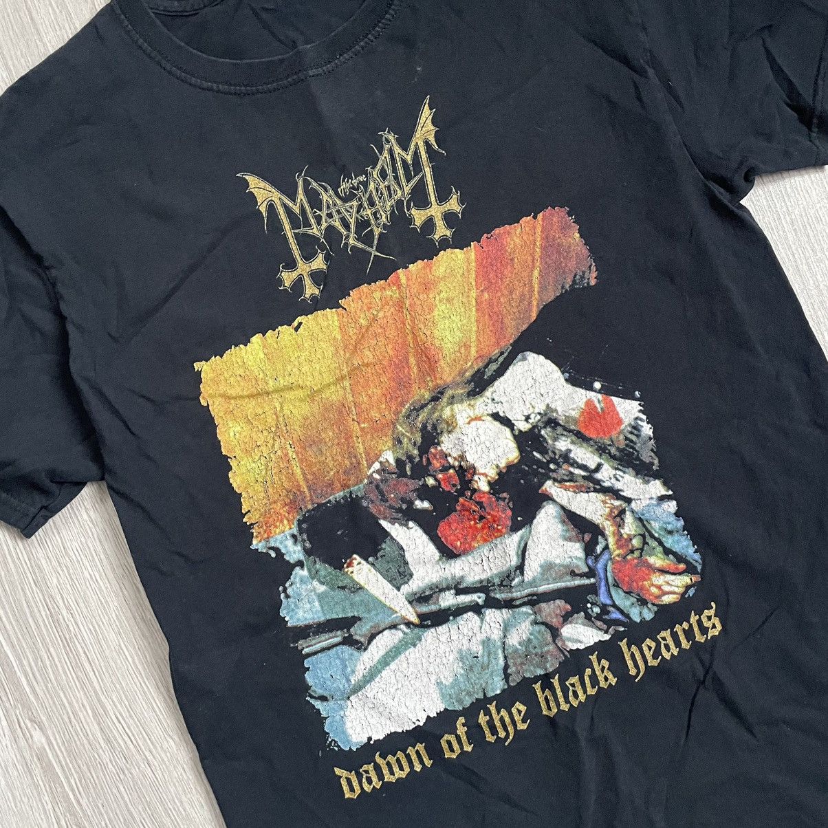 Band Tees Mayhem Band Tee Tour Y2K Merch Size US M / EU 48-50 / 2 - 2 Thumbnail