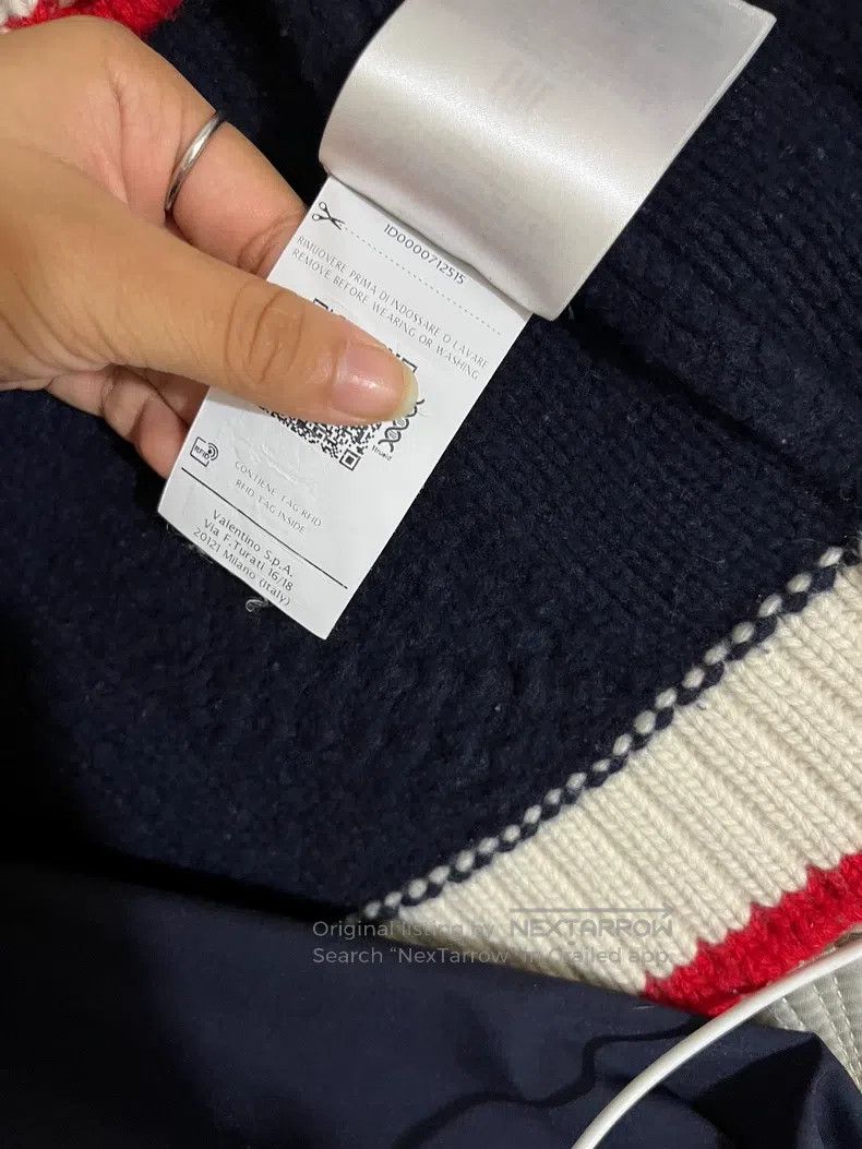 Valentino Valentino Wool and cashmere blend knitted cardigan Size M / US 6-8 / IT 42-44 - 7 Thumbnail