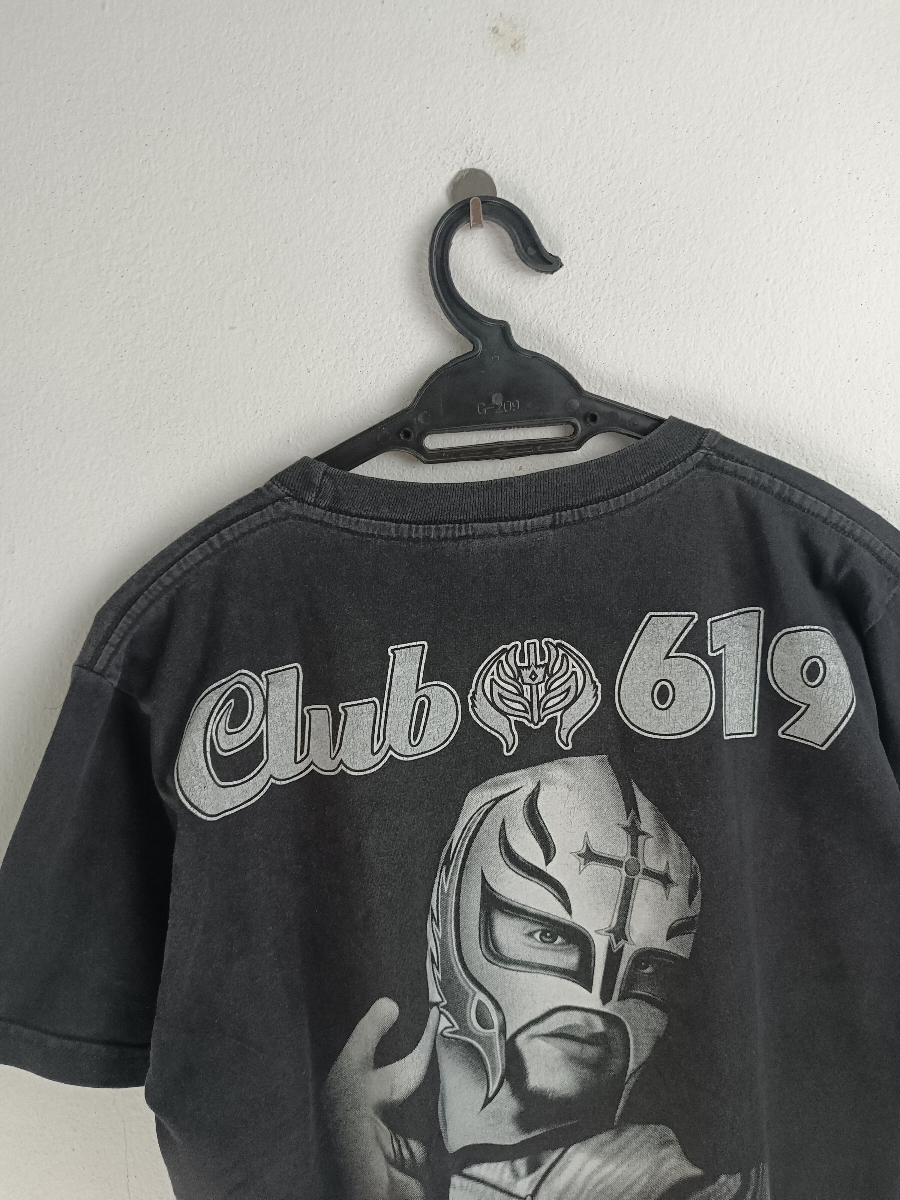 WWE VINTAGE Y2K REY MYSTERIO CLUB 619 OVERPRINT STYLE VERY RARE Size US M / EU 48-50 / 2 - 12 Thumbnail