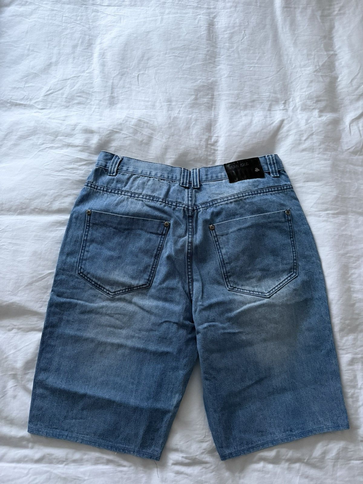 Vintage Vintage Denim Shorts Size US 33 - 2 Thumbnail