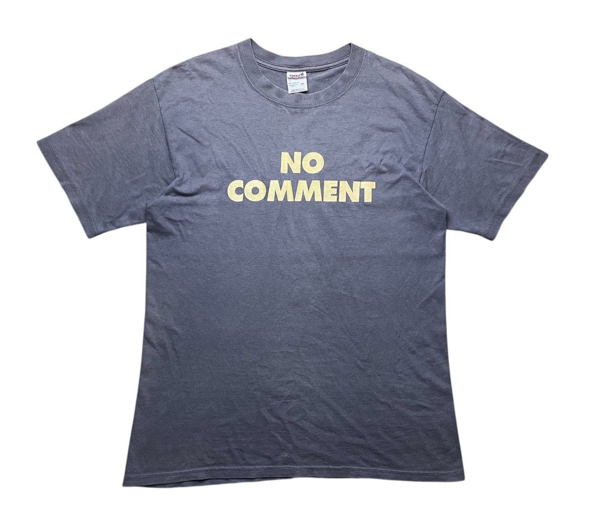 Nirvana Vintage Sub Pop record label “NO COMMENT” Size US S / EU 44-46 / 1 - 1 Thumbnail