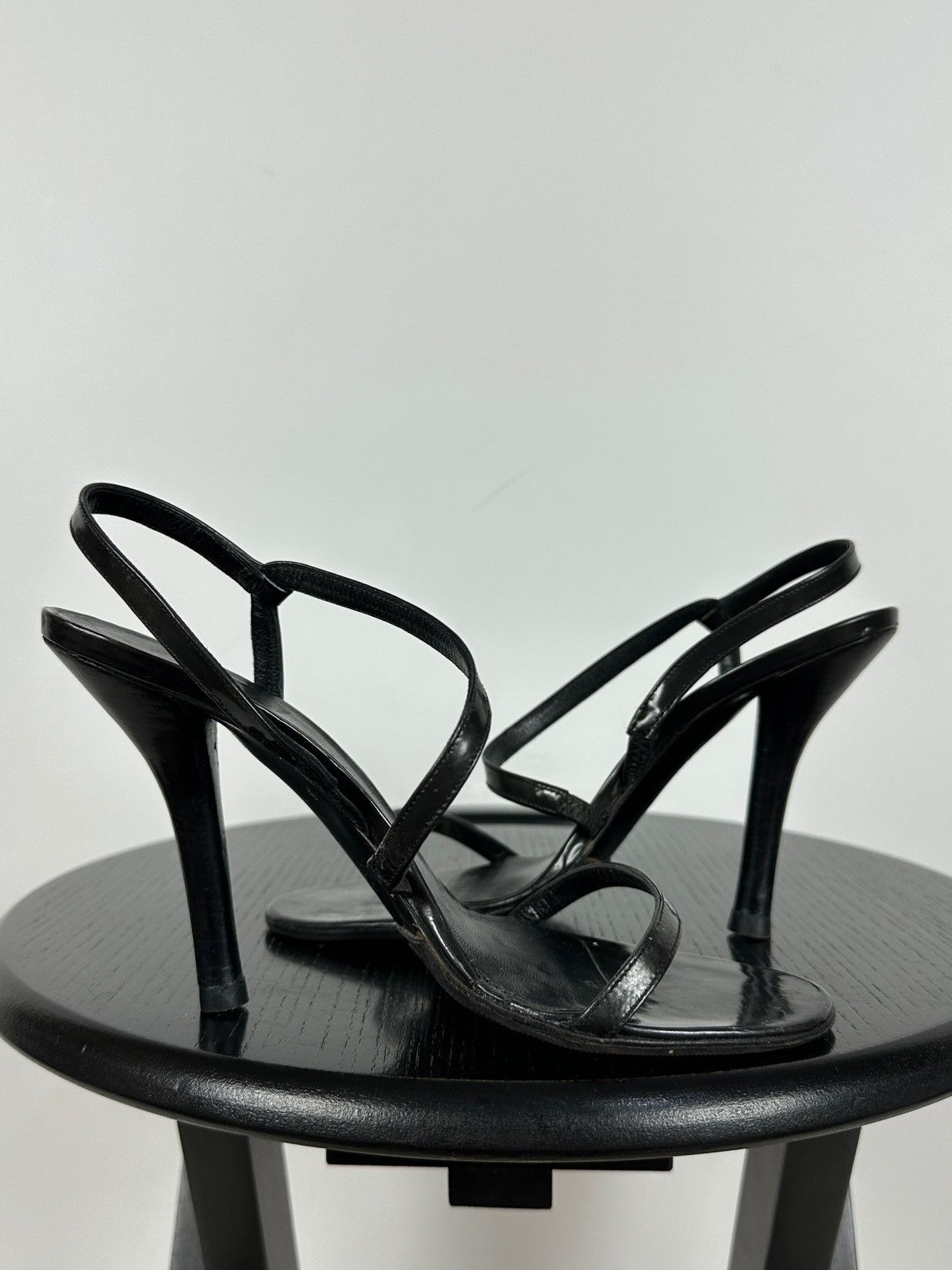 Gucci × Tom Ford × Vintage Vintage Gucci by Tom Ford Strappy Leather Heeled Sandals Size US 5.5 / IT 35.5 - 9 Thumbnail
