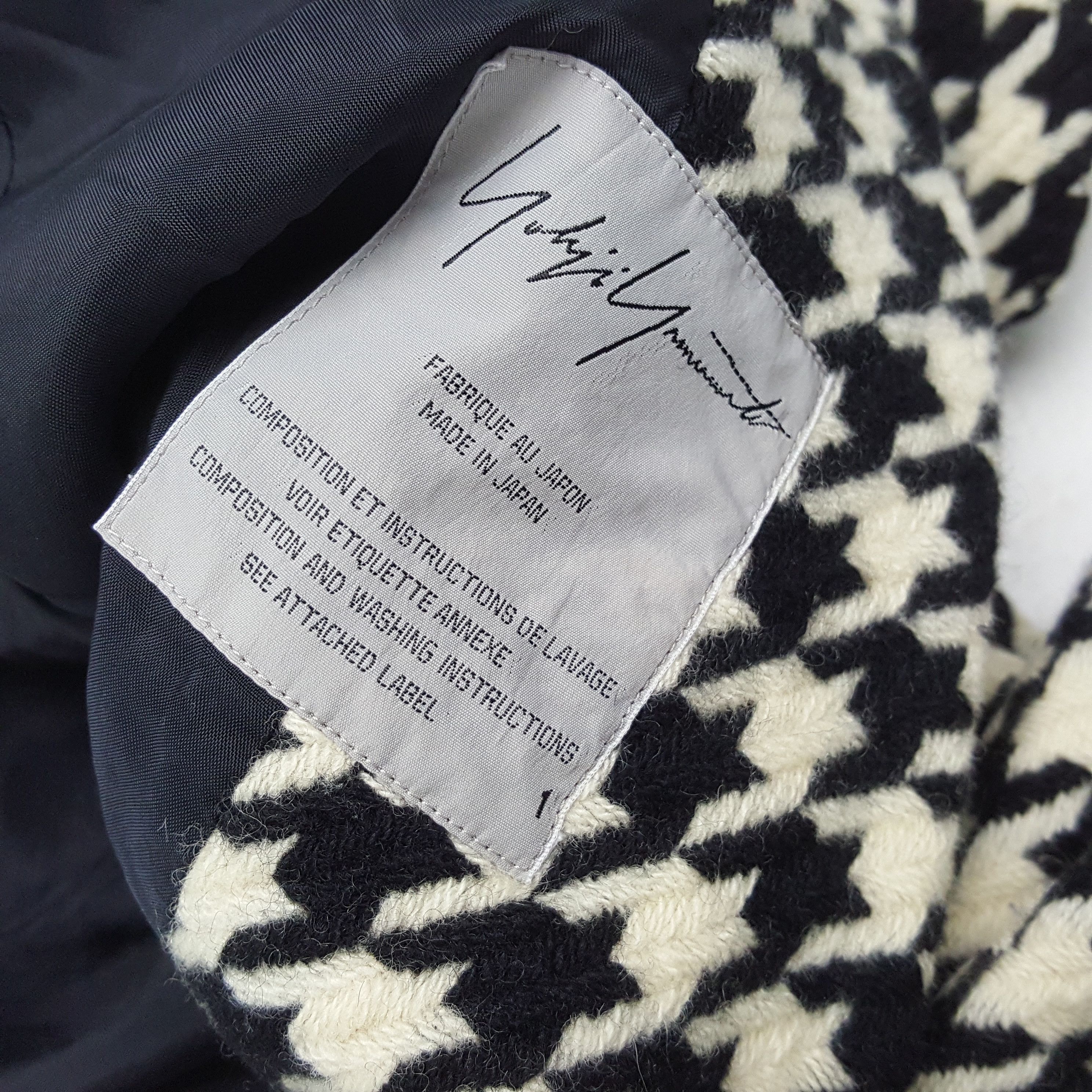 Japanese Brand × Vintage × Yohji Yamamoto YOHJI YAMAMOTO Blazer Japanese Designer Fashion Style Size S / US 4 / IT 40 - 11 Thumbnail