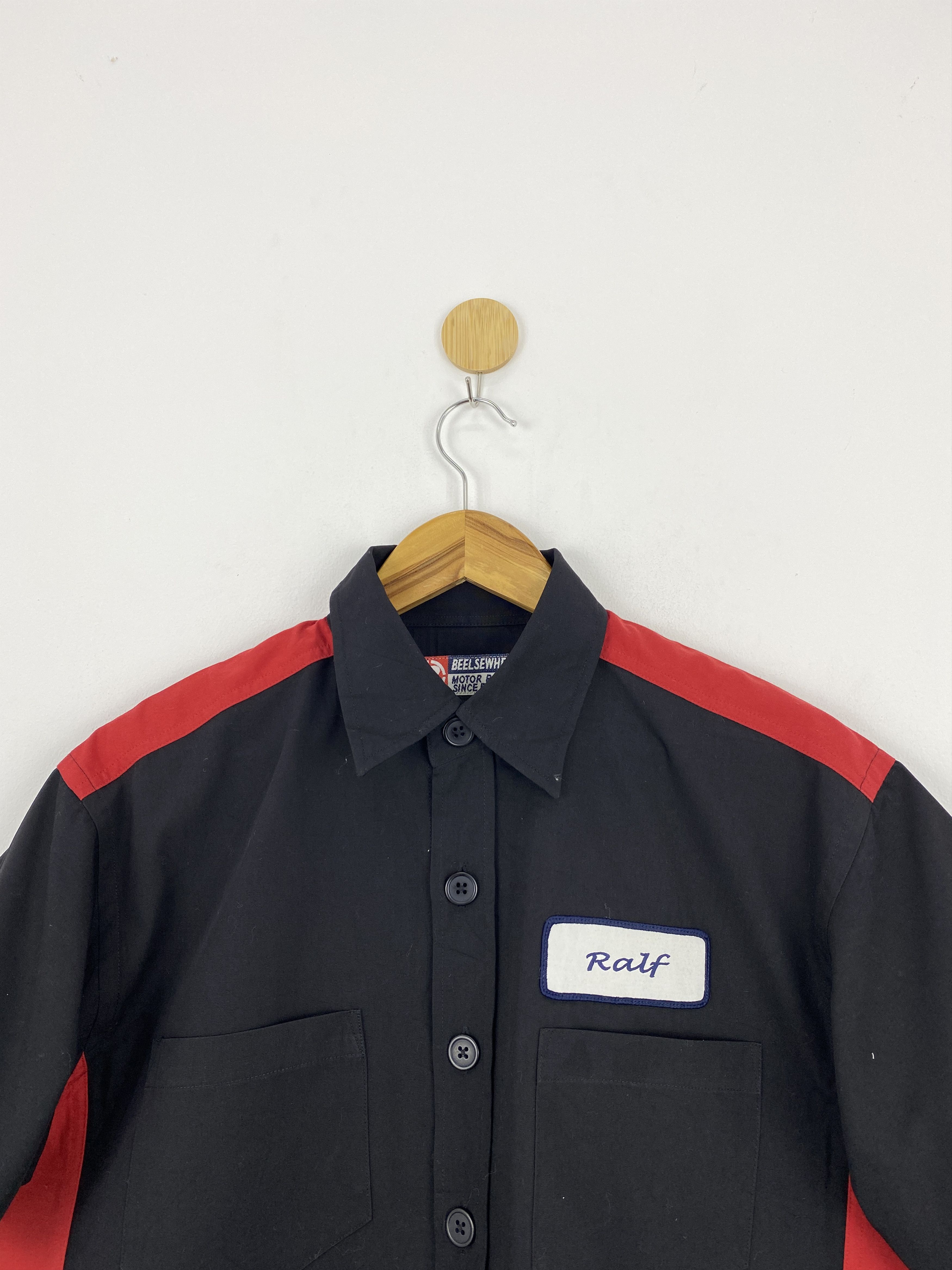 Japanese Brand × Vintage Vintage Beel Sewhere Racing Shirt Button Up Jacket J1784 Size US M / EU 48-50 / 2 - 2 Thumbnail