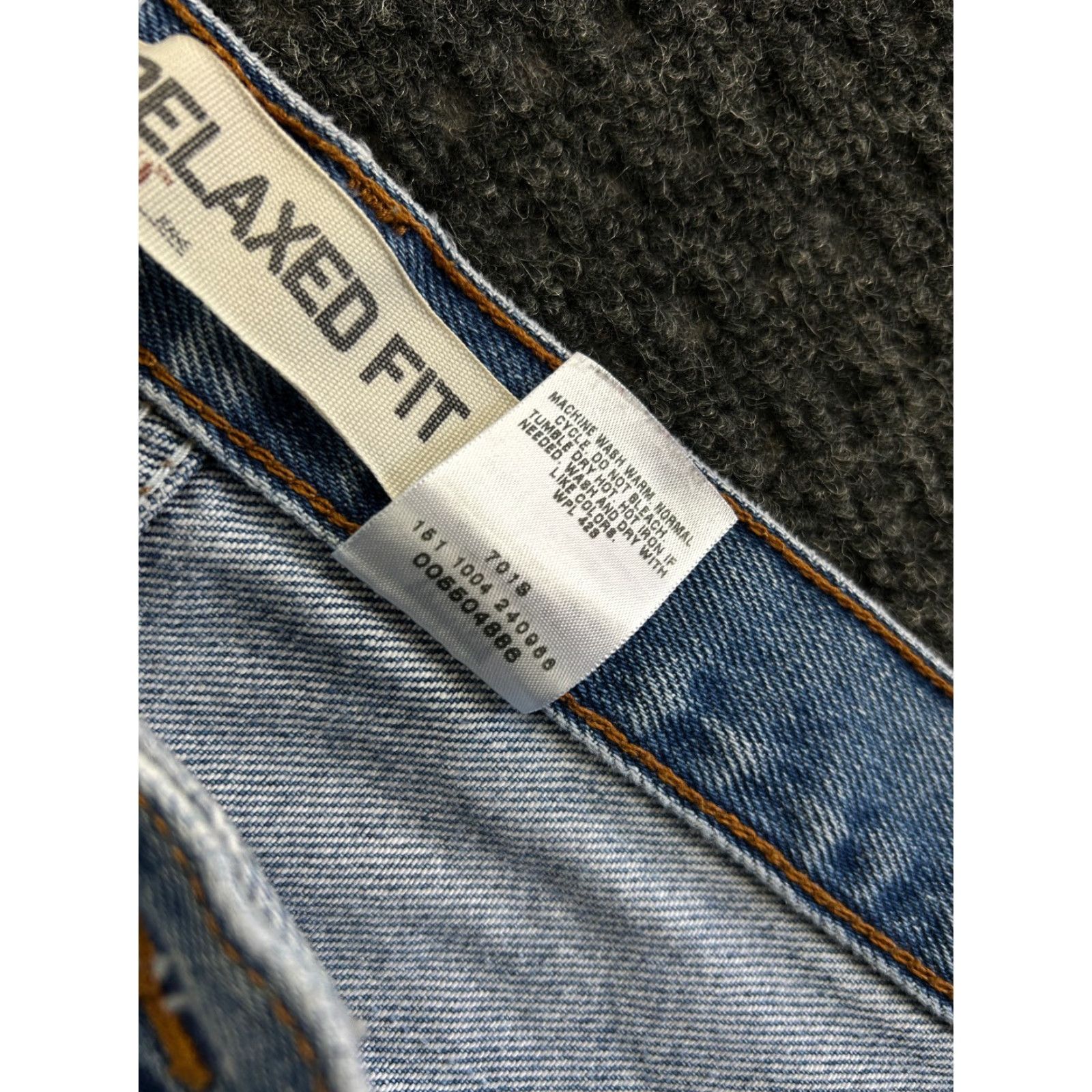 Levi's VINTAGE Levi’s 550 Jeans Wide-Leg Baggy Relaxed Fit 36 x 30 Denim Blue 80s 90s Grunge USA Mens Jeans Size US 36 / EU 52 - 6 Thumbnail