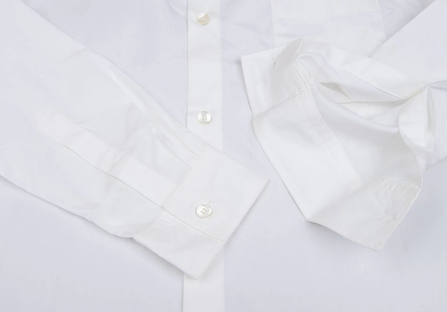 Yohji Yamamoto Yohji Yamamoto Cotton Detachable Collar Shirt Size US S / EU 44-46 / 1 - 8 Thumbnail