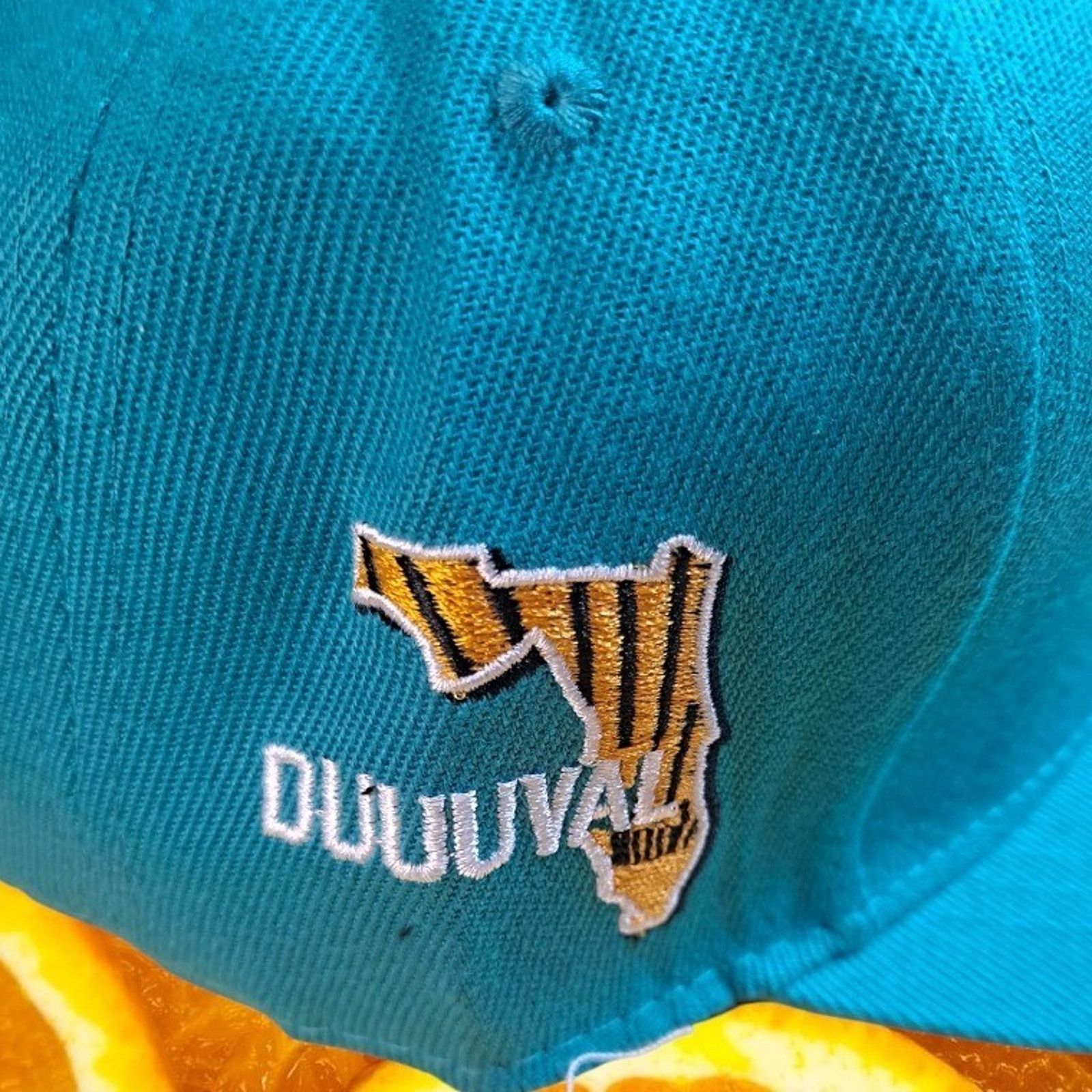 New Era Jacksonville Jaguars NFL New Era Teal Blue Snapback Hat Cap Size ONE SIZE - 6 Thumbnail