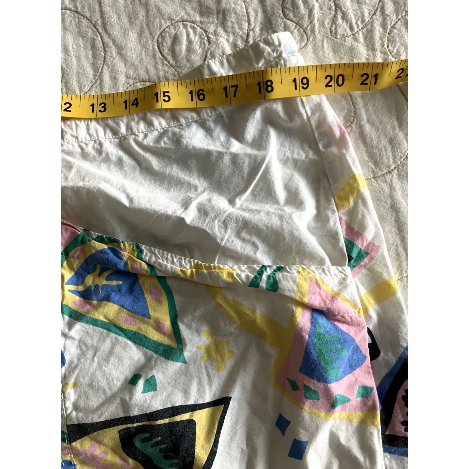Dolce Vita Vinyl Threads La Dolce Vita Printed Graphic New Style Shorts Boxer Womens One Size Multicolor 100% Cotton Slash Pocket Easy Care Beach Spring Summer Size 42" / US 20 - 4 Thumbnail