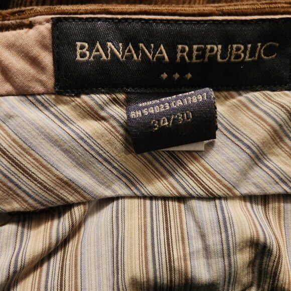 Banana Republic banana republic men's 100%cotton corduroy pants 34/30 Size 34R - 3 Thumbnail
