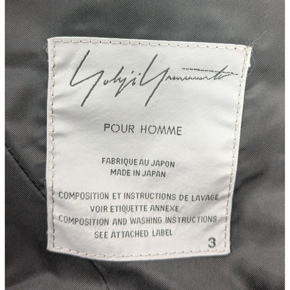 Yohji Yamamoto Yohji Yamamoto pour homme/ Notch lapel 2B jacket Size US L / EU 52-54 / 3 - 5 Thumbnail