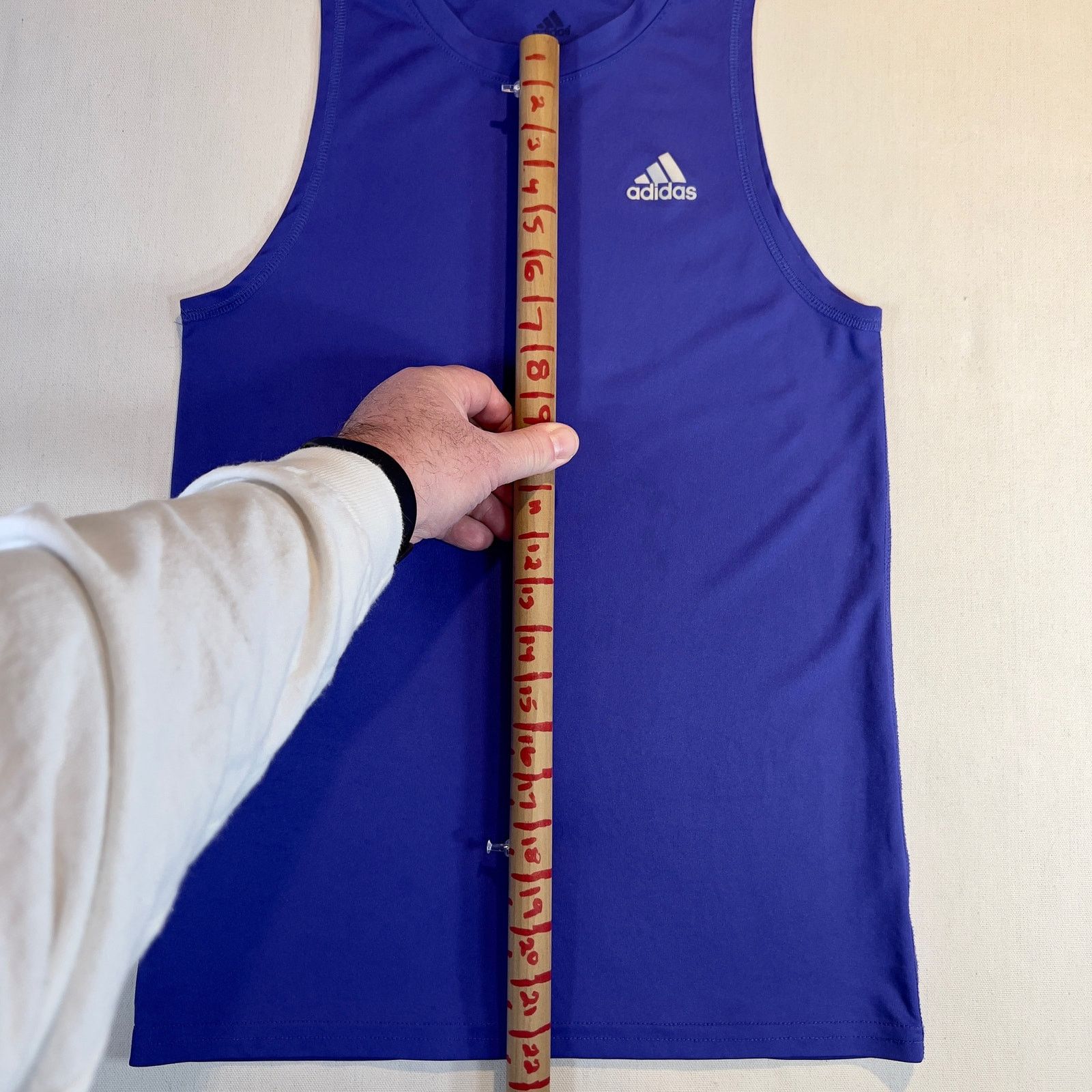 Adidas Adidas Purple Climalite Performance Fabric Tank Top 10/12 Size L / US 10 / IT 46 - 6 Thumbnail