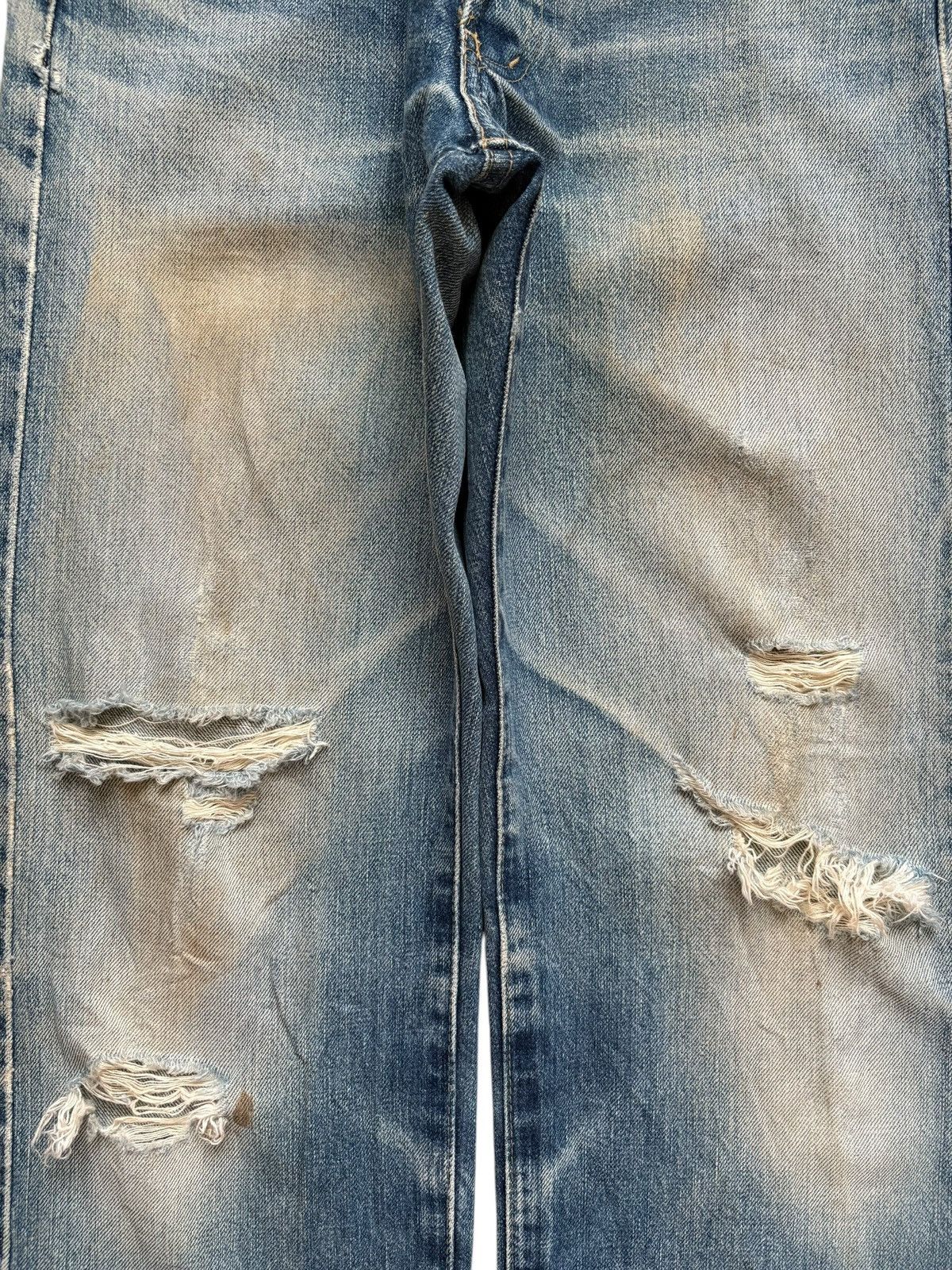 Levi's Vintage 80s Levis 503BXX Big E Selvedge Mud Wash Baggy Jeans Size US 28 / EU 44 - 6 Thumbnail