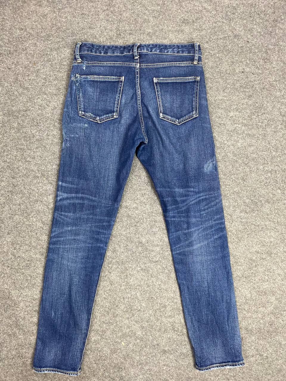 Japanese Brand ships japanese brands selvedge denim slightly distressed Size US 31 - 1 Thumbnail