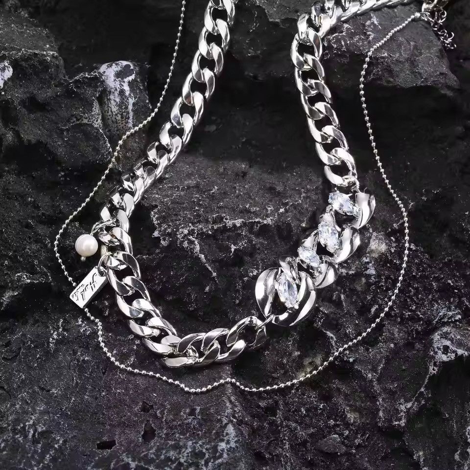 Jewelry Heavy Bold 10mm Cuban Chain Necklaces Size ONE SIZE - 2 Thumbnail