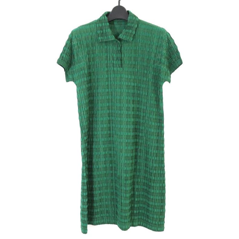 Issey Miyake issey miyake size：3 Green short sleeves 2506-Nextarrow Size XXS / US 00 / IT 34 - 1 Thumbnail
