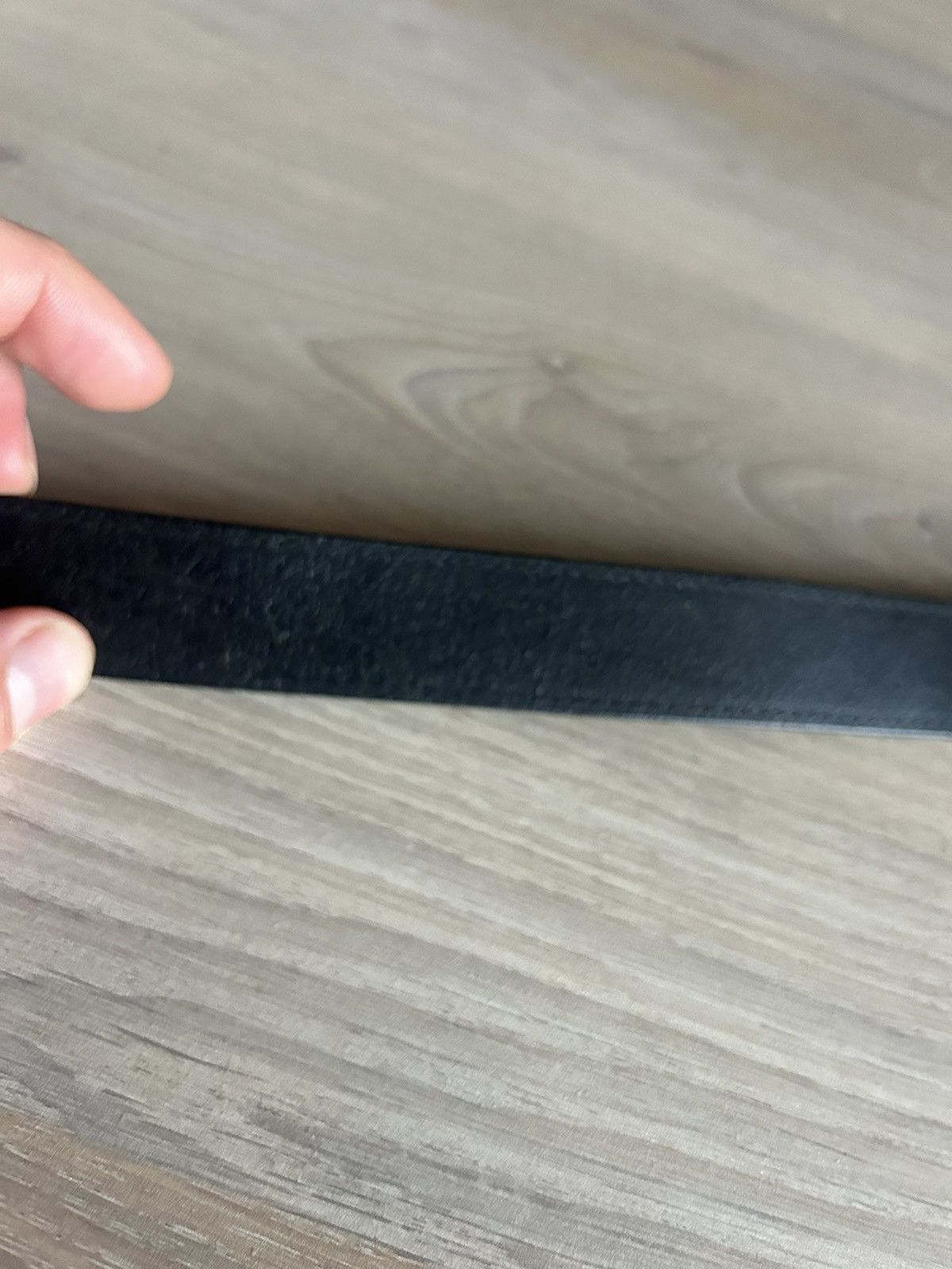 Gucci Vintage Gucci Black Belt with Gold-Tone Buckle – Size 95 Size 38 - 7 Thumbnail