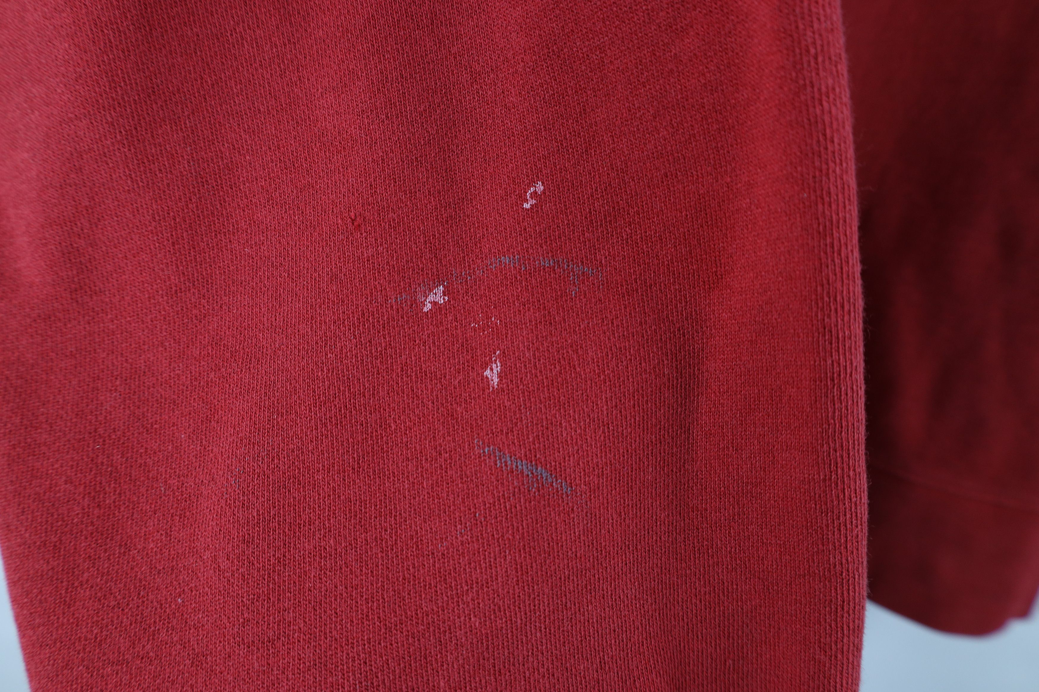 Tommy Hilfiger Vintage 90s Tommy Hilfiger Crest Crewneck Sweatshirt Red Size US L / EU 52-54 / 3 - 6 Thumbnail