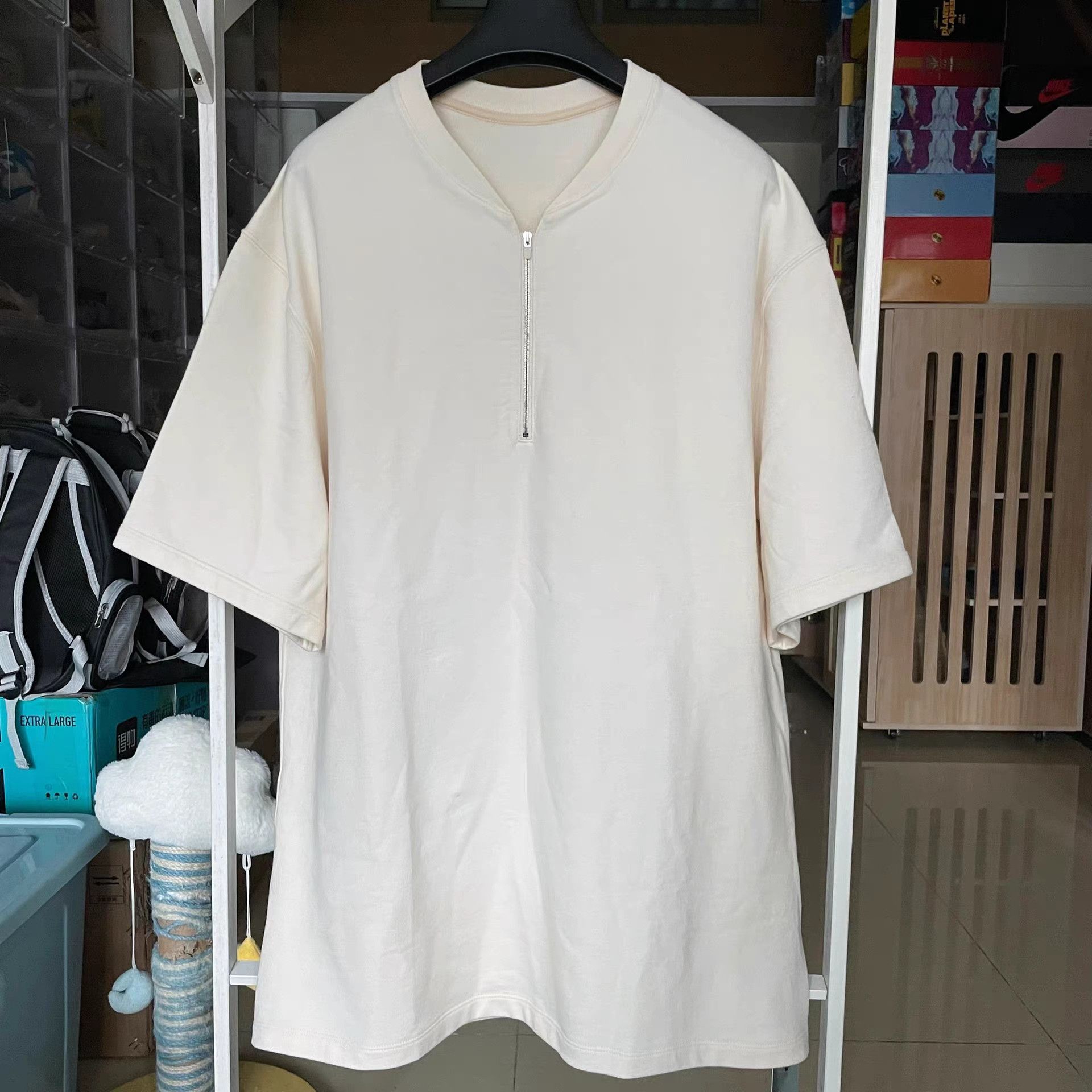 Fear of God Half-Zip Short Sleeve Shirt