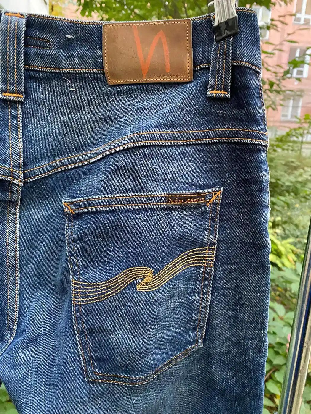 Denime Nudie Jeans Thin Finn Crispy Crink denim jeans size W 32 L32 Size US 32 / EU 48 - 3 Thumbnail