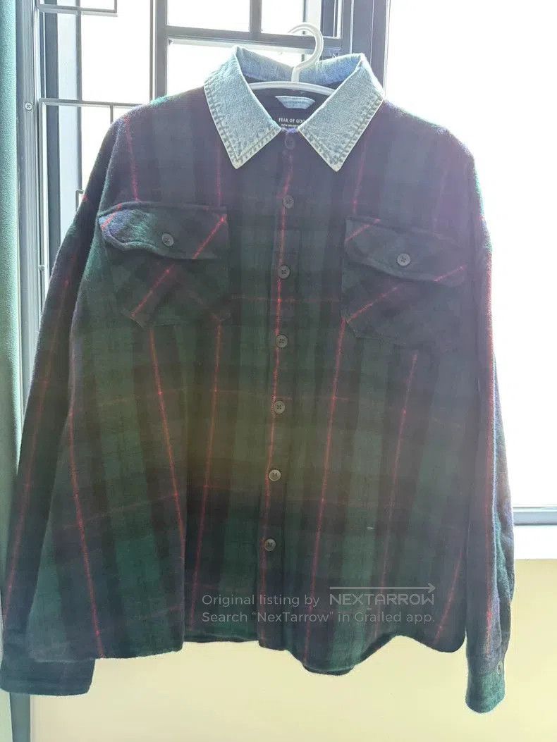 Fear of God Fear of God 5th Collar Flannel Shirt. Size US M / EU 48-50 / 2 - 1 Thumbnail