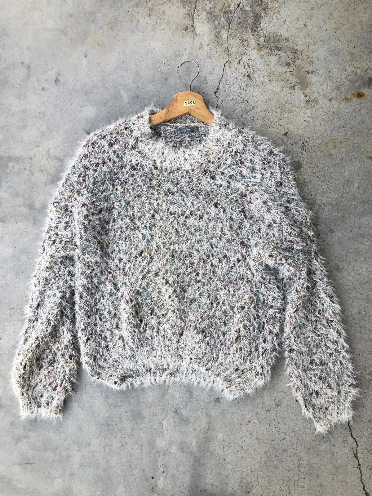 20471120 × Aran Isles Knitwear × Japanese Brand 📌Japanesebrand Memeri/Pullover Fleece Knitware Size L / US 10 / IT 46 - 1 Thumbnail