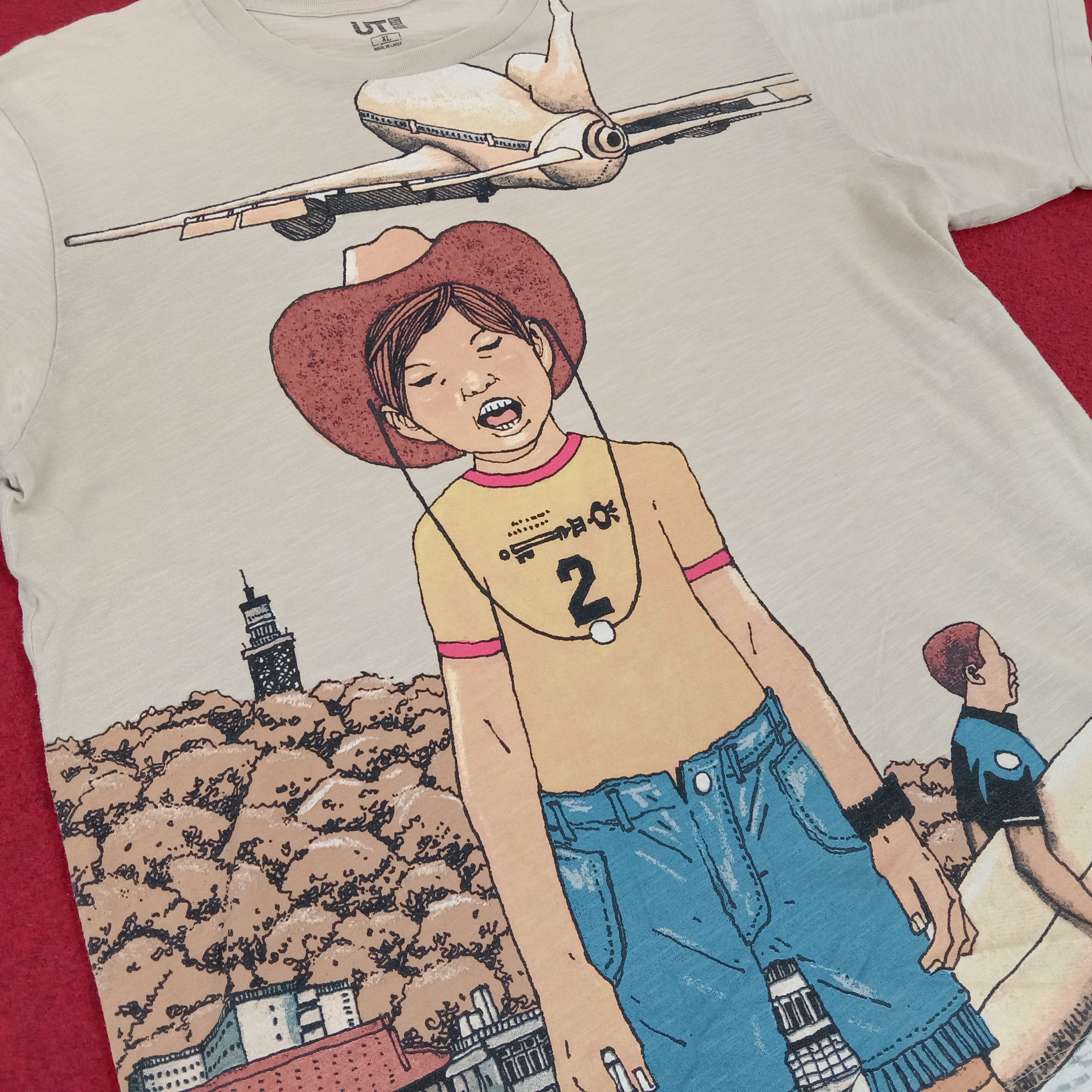 Japanese Brand × Uniqlo Taiyou Matsumoto X Japanese Brand Big Print Design Tshirt Size US L / EU 52-54 / 3 - 2 Thumbnail