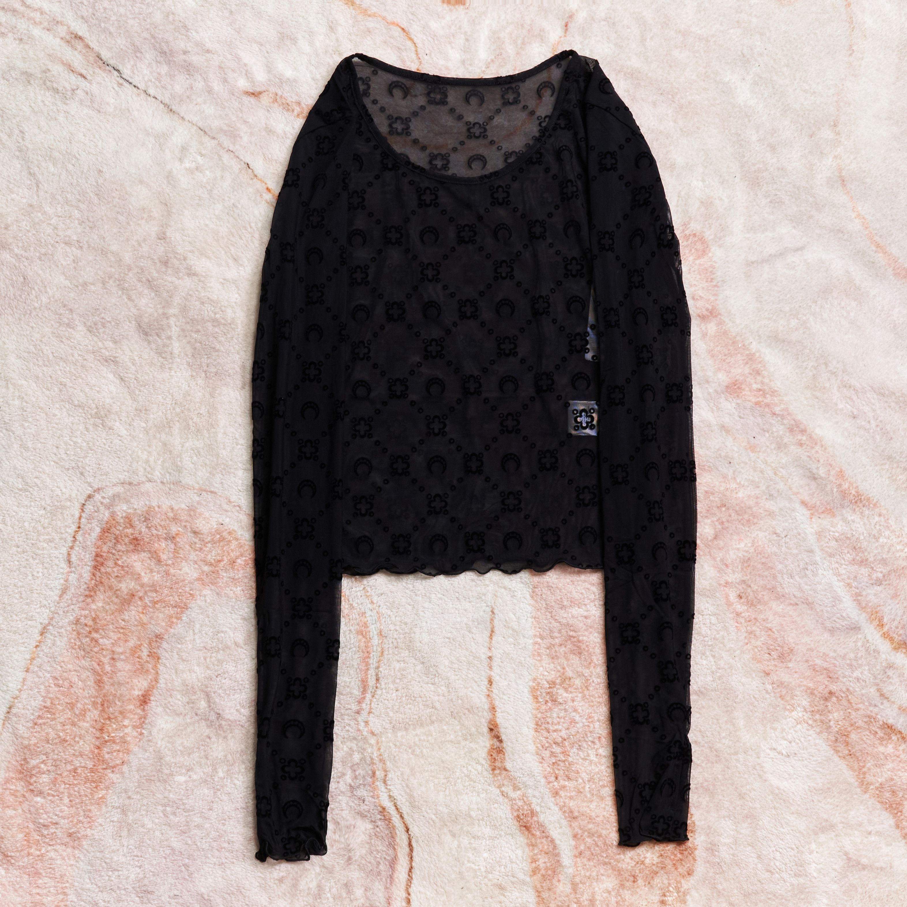 Marine Serre MARINE SERRE Monogram Crewneck Top Size M / US 6-8 / IT 42-44 - 2 Thumbnail