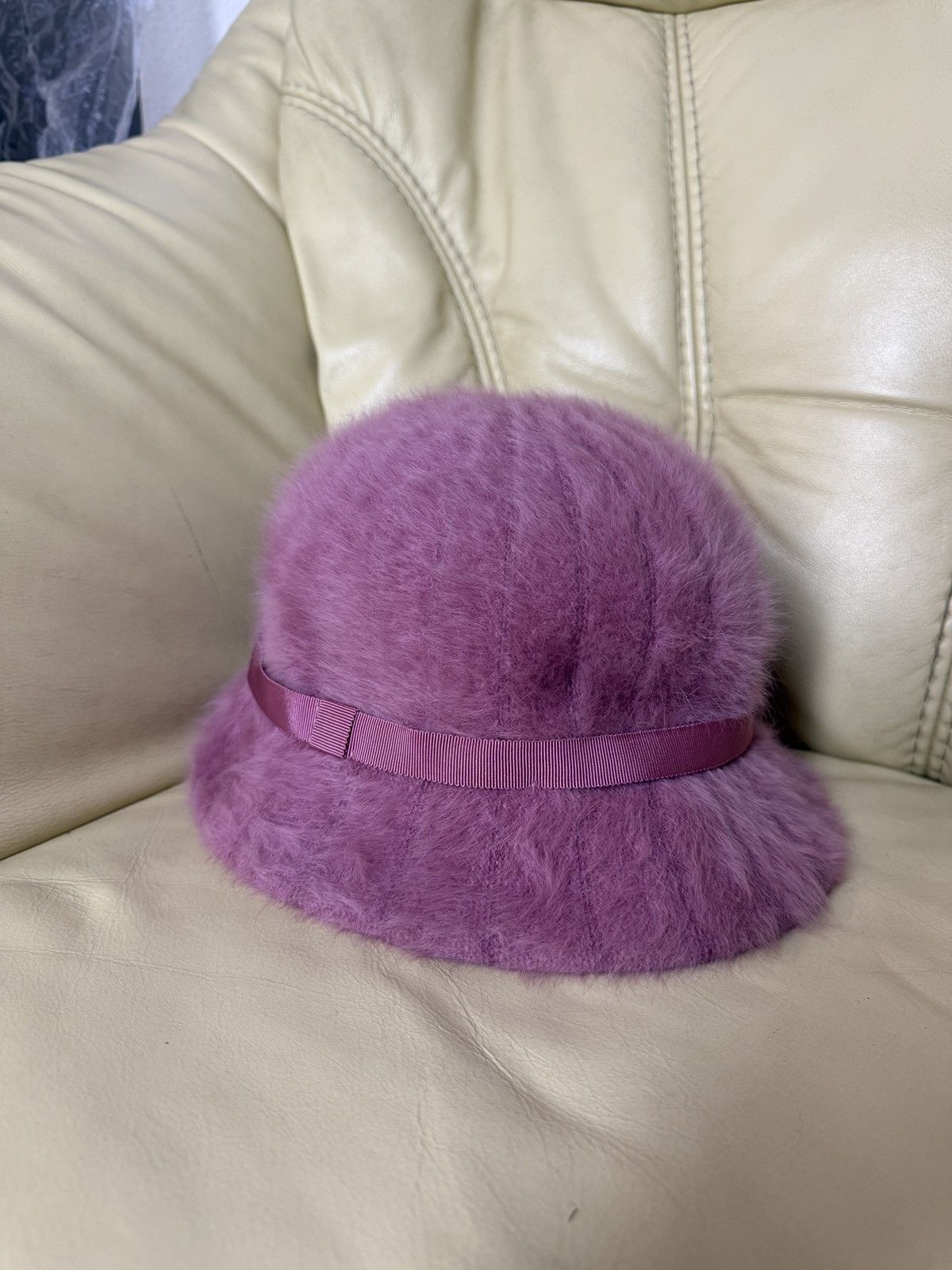 Kangol Vintage Pink Kangol Rabbit Hair Bucket Hat Size ONE SIZE - 2 Thumbnail