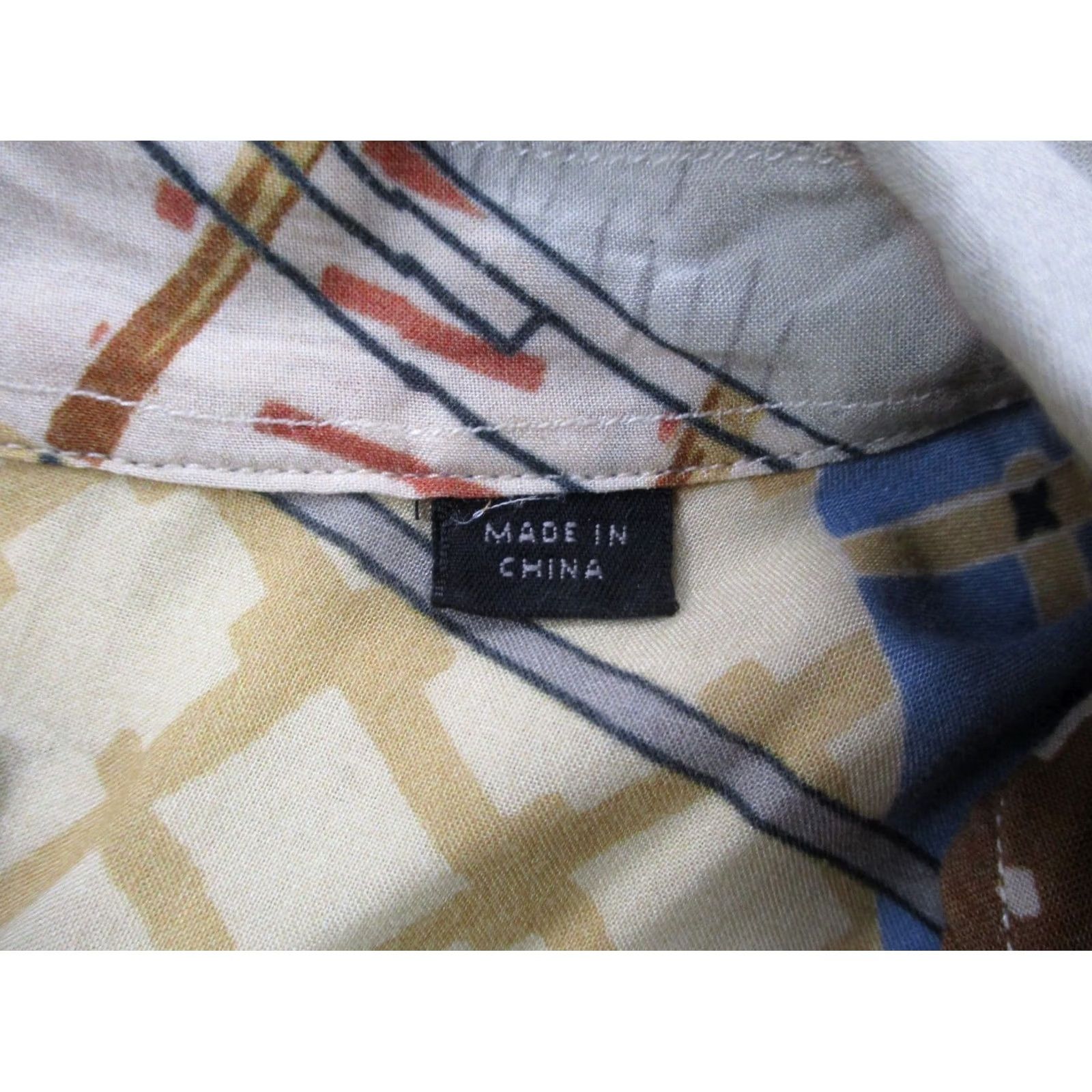 Allsaints All Saints Shirt Mens L Viscose Knit Button-Up Casual Preppy Size US L / EU 52-54 / 3 - 7 Thumbnail