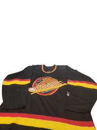Starter Vintage 90s Vancouver Canucks⛸️ jersey Size US L / EU 52-54 / 3 - 1 Thumbnail