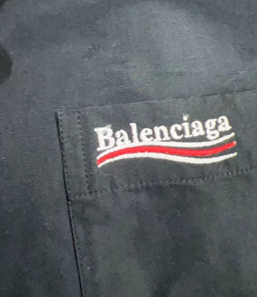 Balenciaga balenciaga Cola Wave Embroidered Shirt 2410-Nextarrow Size 38R - 3 Thumbnail