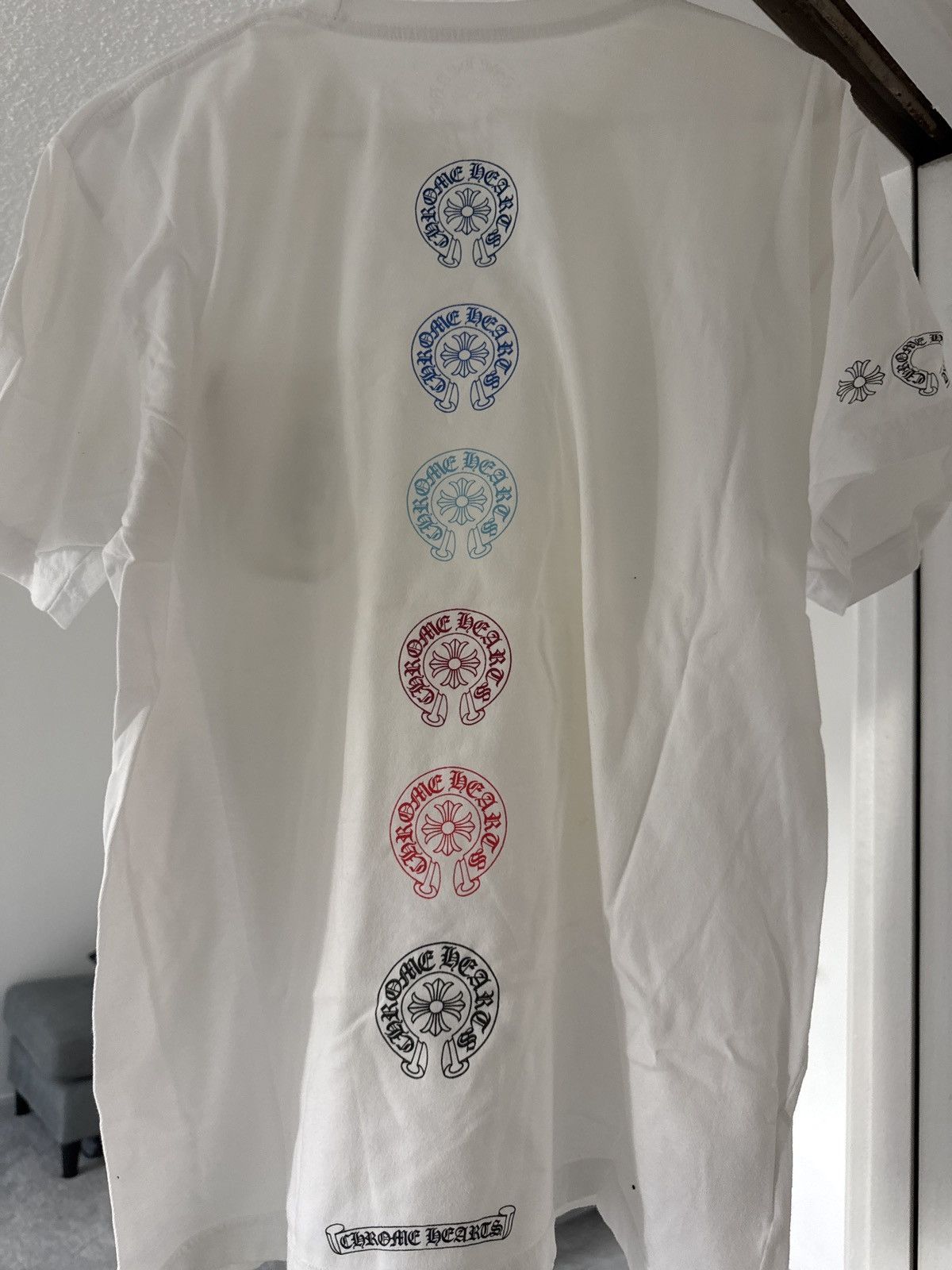 Chrome Hearts Multi Color Horse Shoe Shirt (XL)