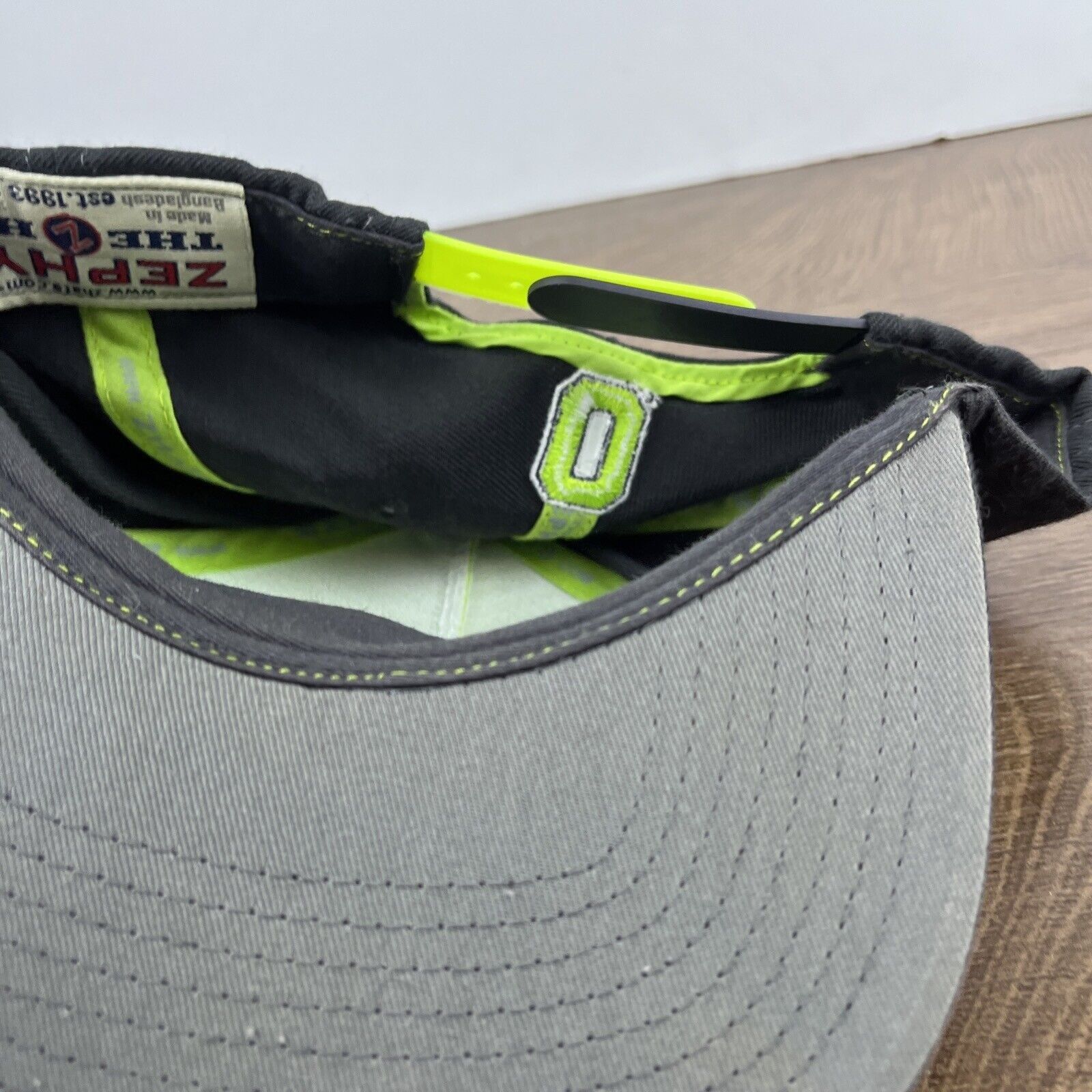 Other Oregon Ducks Gray Green Hat Snapback Green Adjustable Hat Ad Size ONE SIZE - 14 Thumbnail
