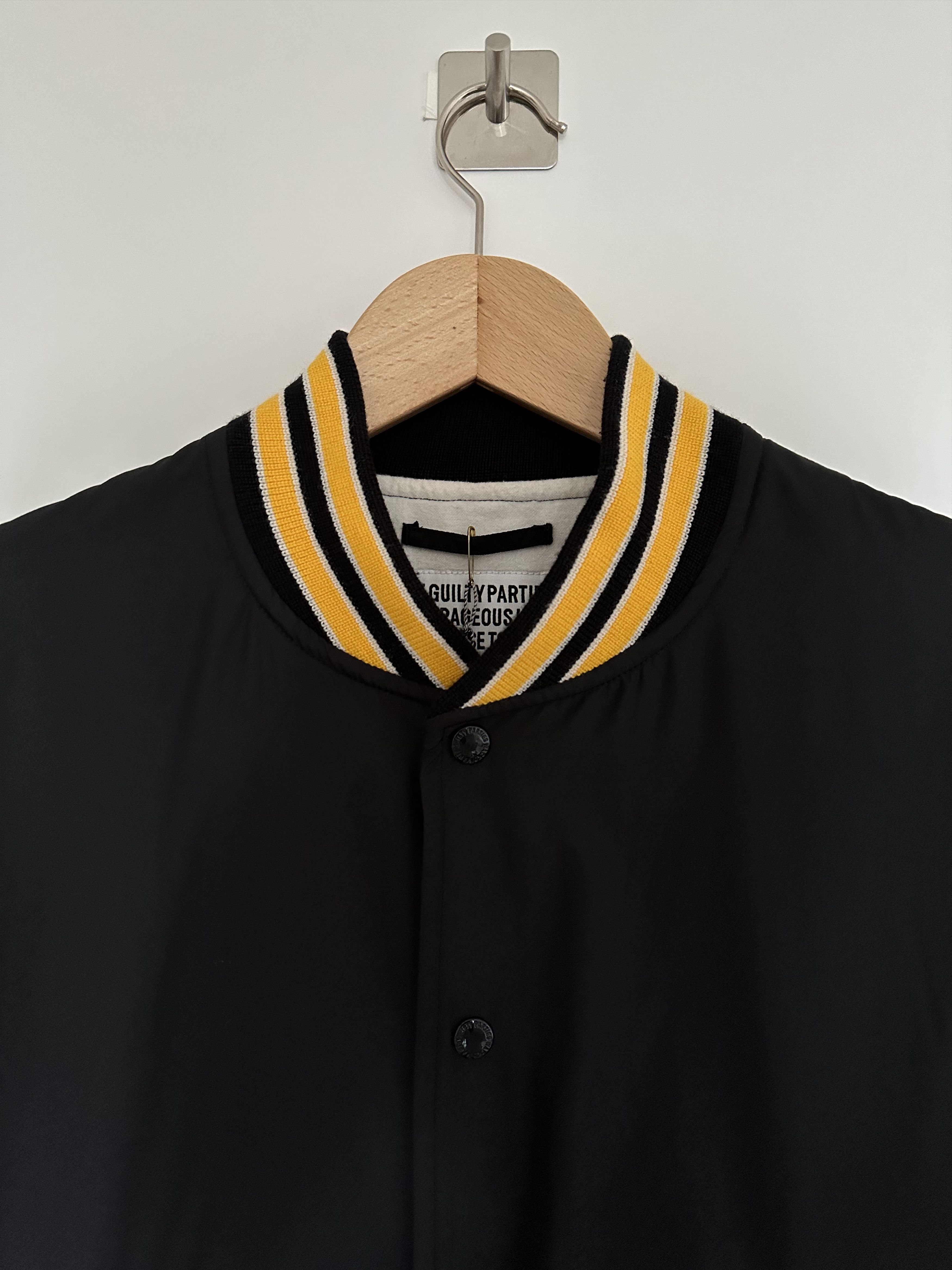 Wacko Maria Wacko Maria Varsity Jacket Type-2 Black Yellow Size US M / EU 48-50 / 2 - 4 Thumbnail