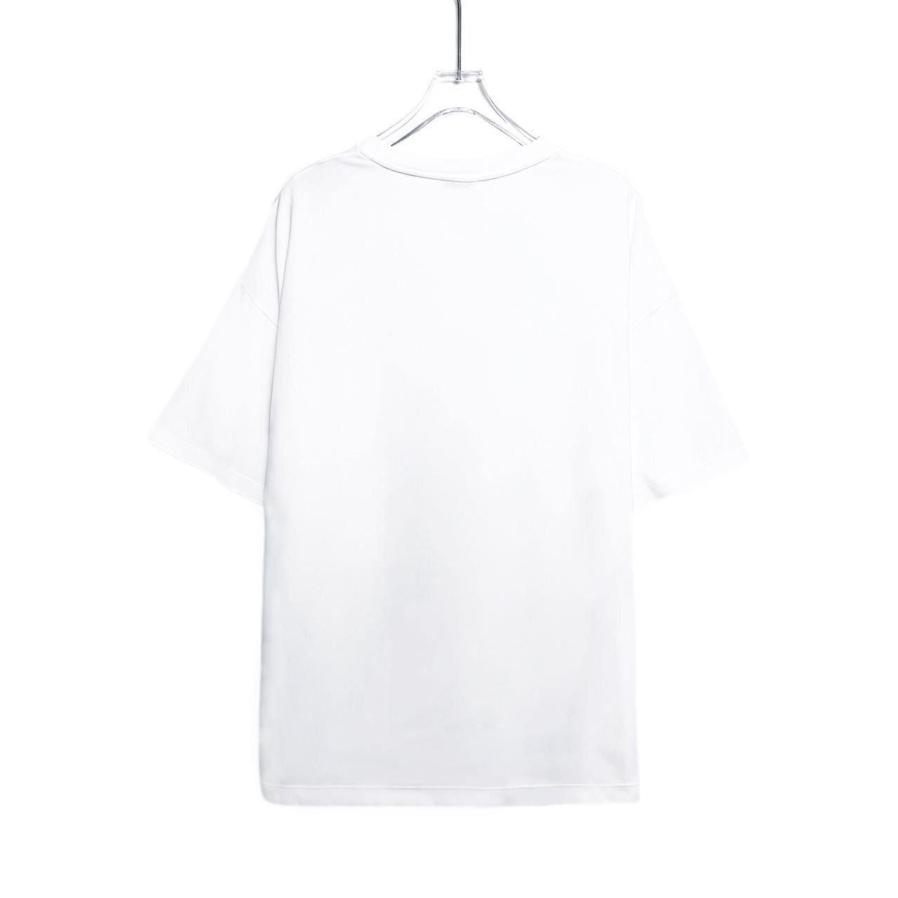 Miu Miu White Short Sleeve Graphic T-Shirt Size US XS / EU 42 / 0 - 2 Thumbnail