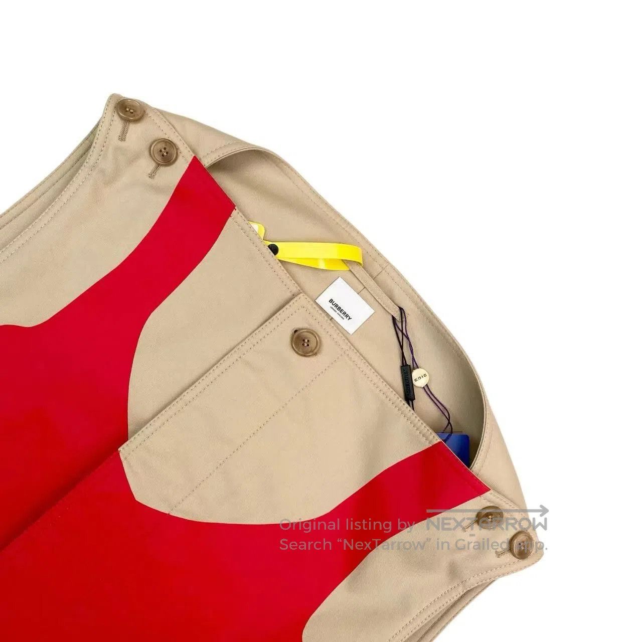 Burberry Burberry Red printed sleeveless dress| Size XS / US 0-2 / IT 36-38 - 3 Thumbnail