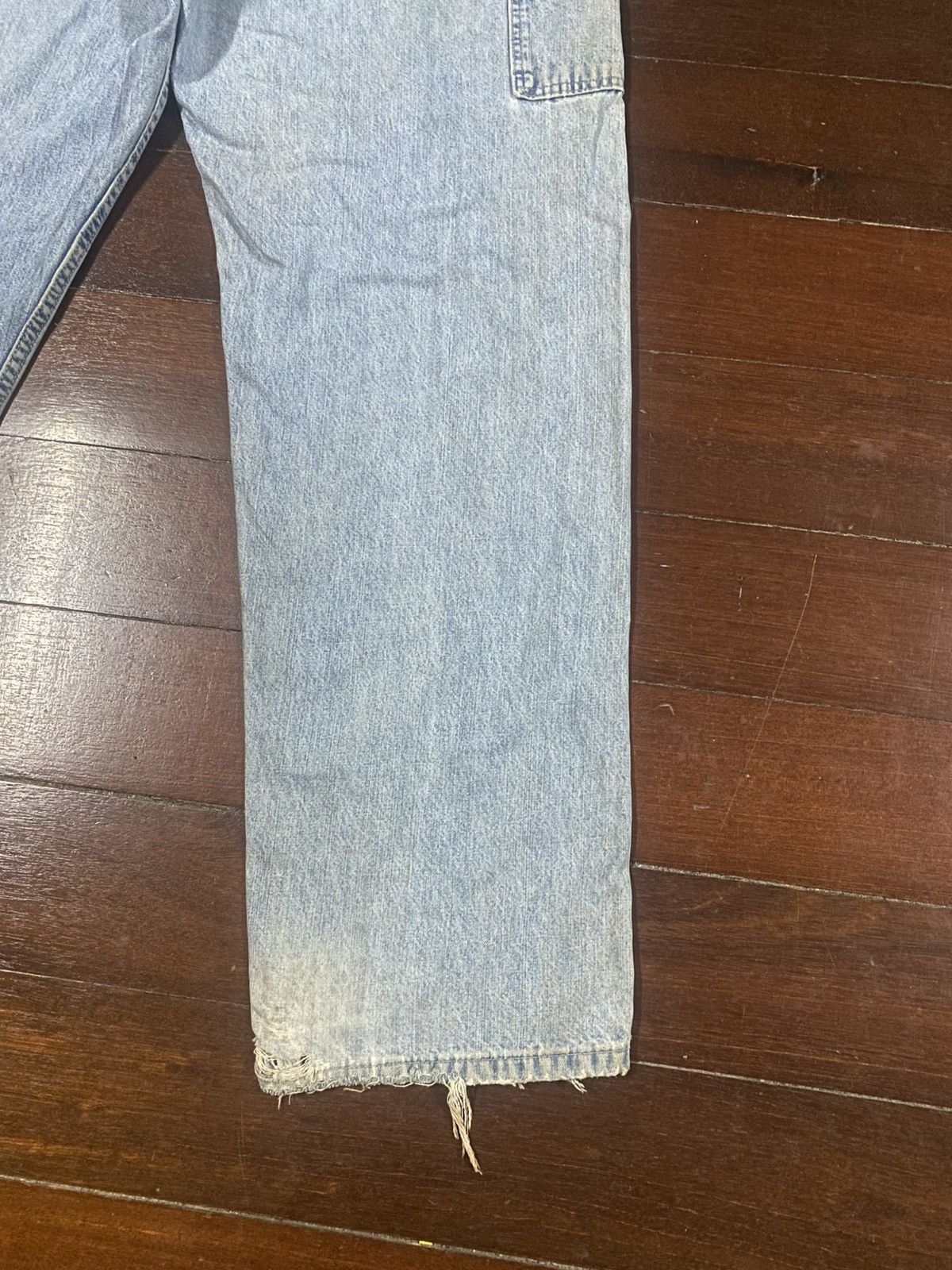 Japanese Brand VINTAGE DENIM CARPENTER DETROIT CHORE JEANS LEE DUNGAREES Size US 39 - 10 Thumbnail