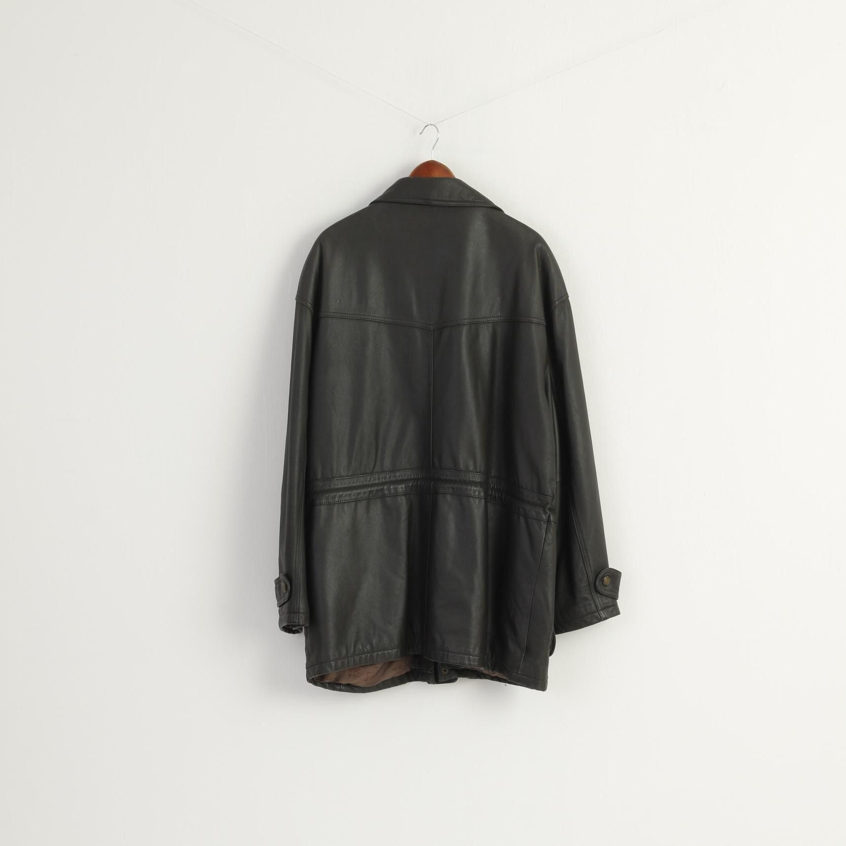 Prince Prince Men 56 XL Leather Jacket Vintage Brown Long 3227 Size US XL / EU 56 / 4 - 9 Thumbnail