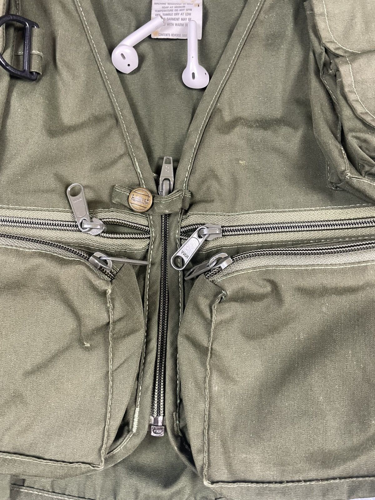 Hunt Club L.L Bean fishing 8 pockets/ Hunting made in USA vest Size US L / EU 52-54 / 3 - 8 Thumbnail