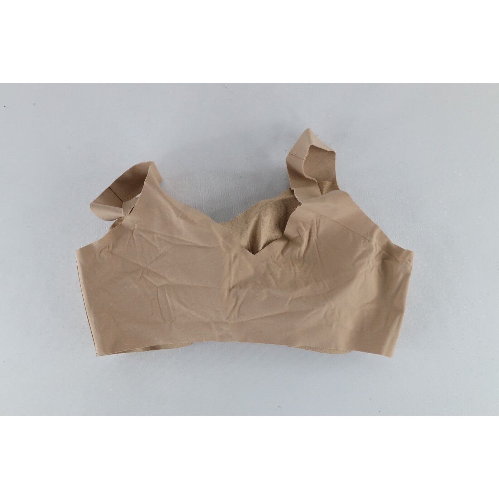 Vintage New Honeylove Shapewear Liftwear V-Neck Bra Nude Beige Size ONE SIZE - 4 Thumbnail