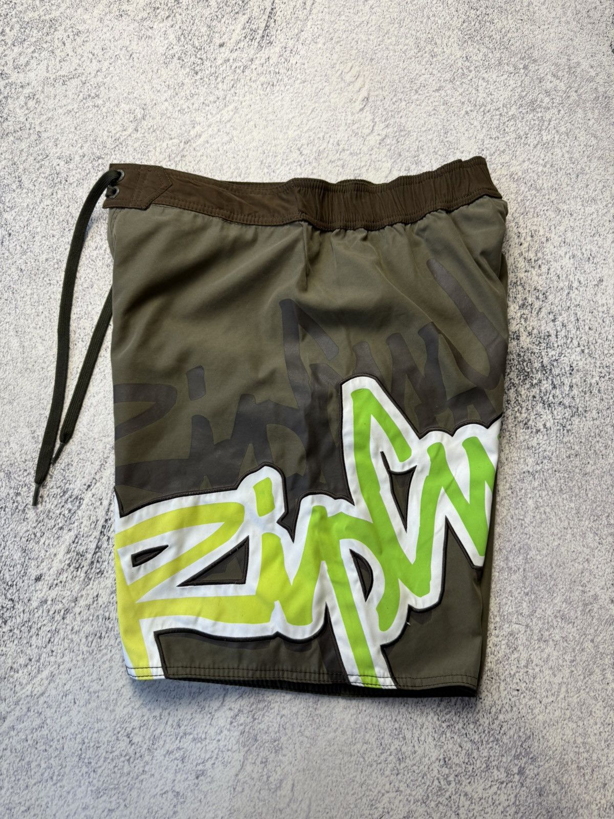 Rip Curl Vintage Rip Curl Big Logo Nylon Shorts USA OOs Size US 34 / EU 50 - 17 Thumbnail