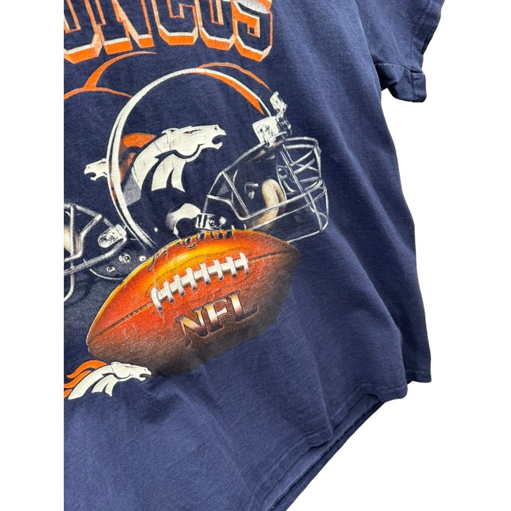 Delta × NFL × Vintage 2000's Delta Denver Broncos NFL Team Graphic T-Shirt Size US L / EU 52-54 / 3 - 6 Thumbnail