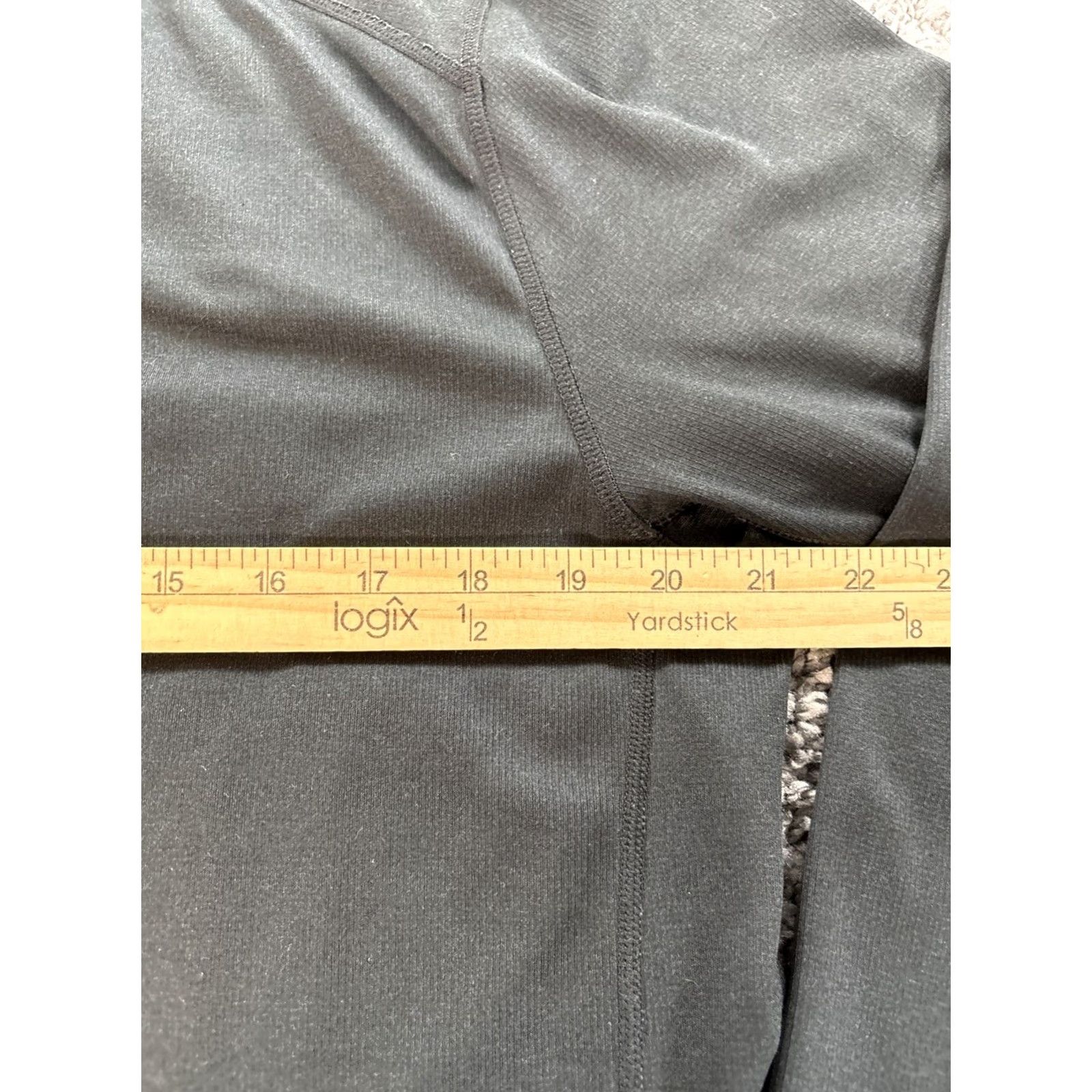 Rhone Rhone Celliant Seamless 1/4 Zip Performance Black Long Sleeve Mens L Pullover Shirt Size US L / EU 52-54 / 3 - 3 Thumbnail