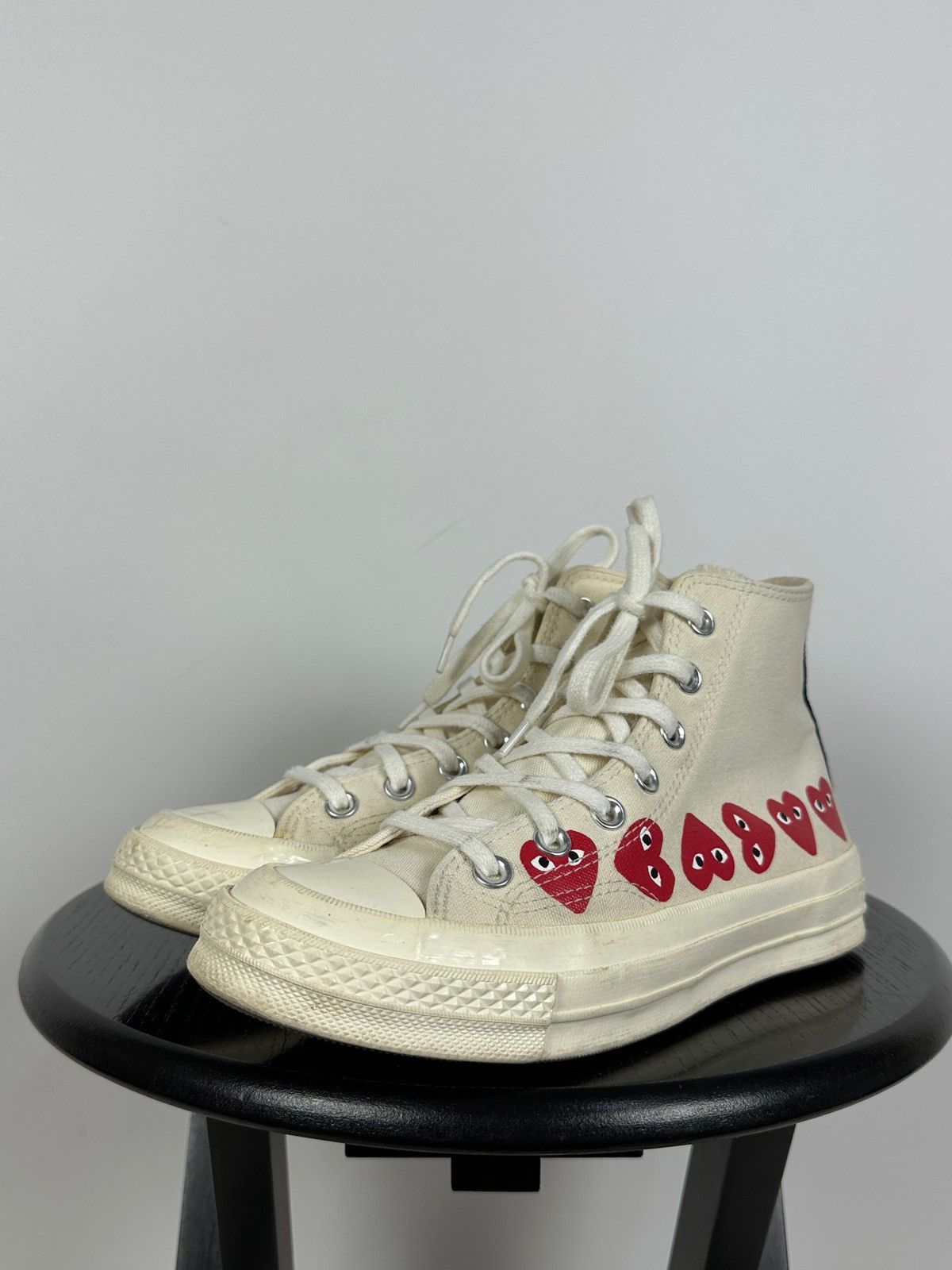 Comme des Garcons Comme Des Garçons x Chuck Taylor Converse All Star Hi Top Size US 5 / EU 37 - 11 Thumbnail